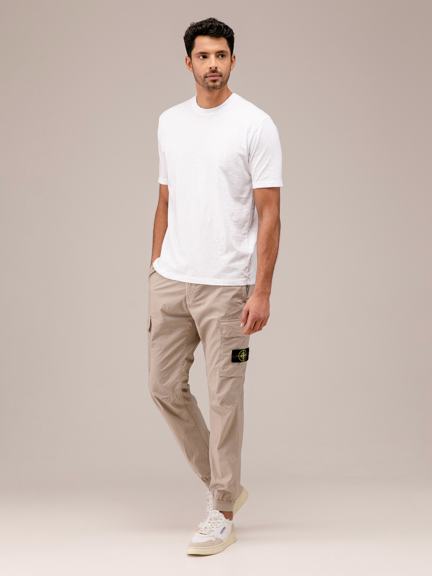 Detailansicht von T-Shirt aus Baumwolle von WOOL & CO