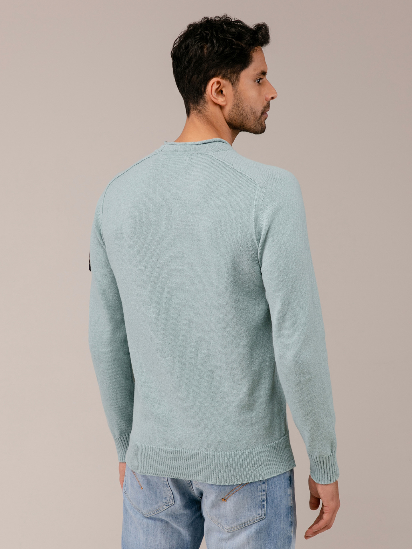 Detailansicht von Pullover aus Baumwolle von STONE ISLAND