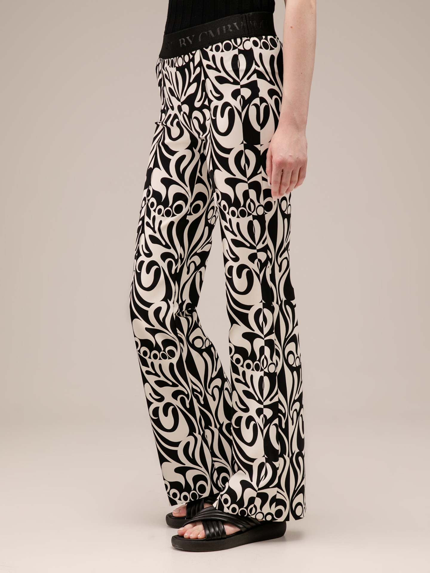 Detailansicht von Gemusterte Hose von CAMBIO