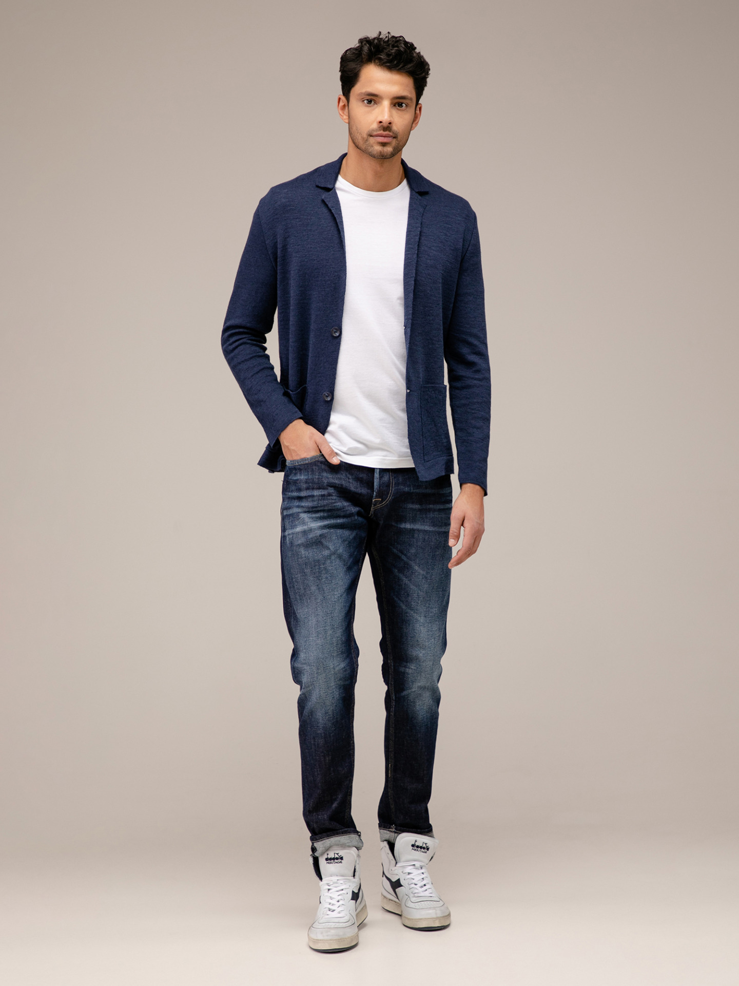 Detailansicht von Leinensakko von PHIL PETTER