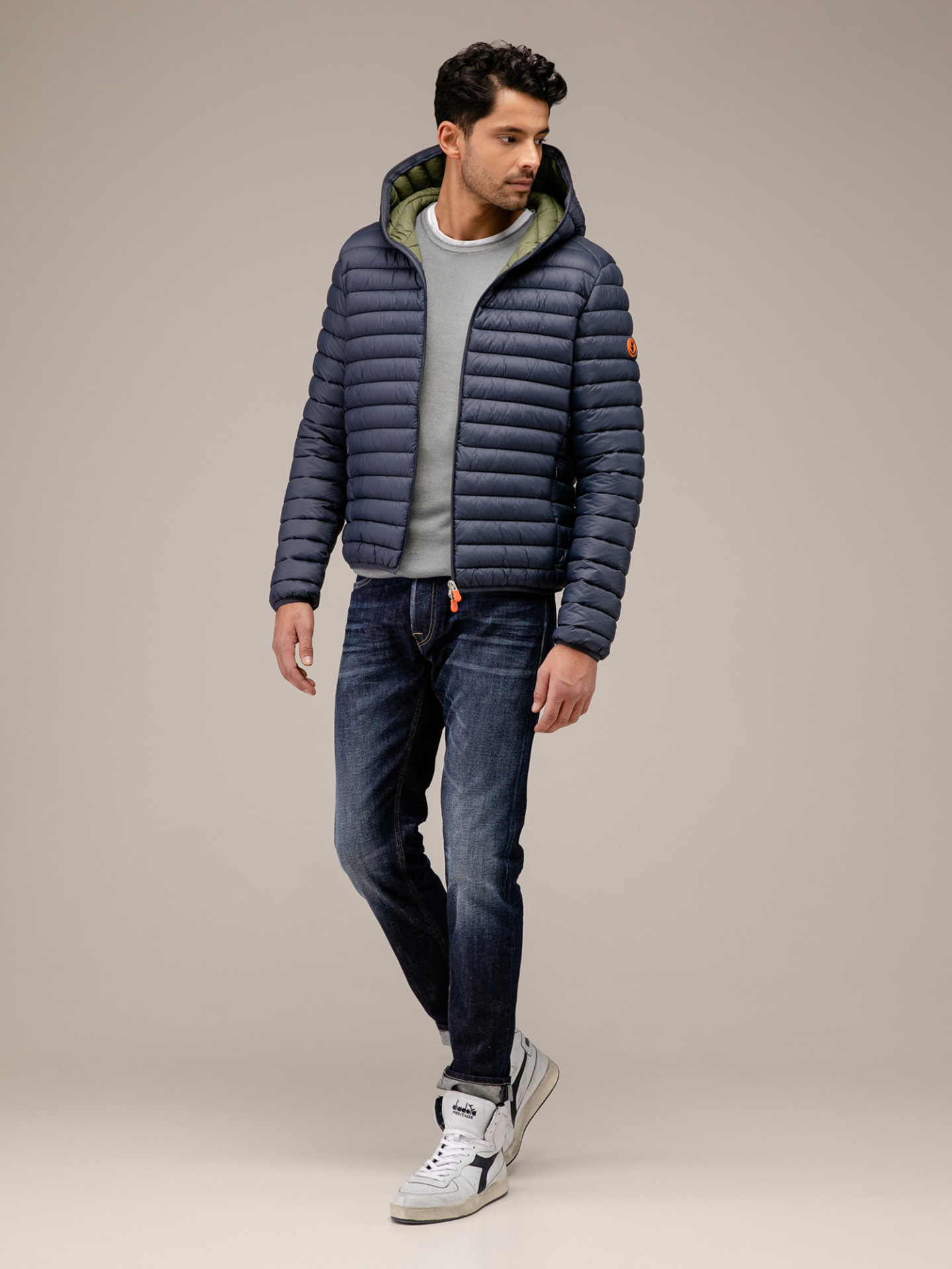 Detailansicht von Steppjacke von SAVE THE DUCK