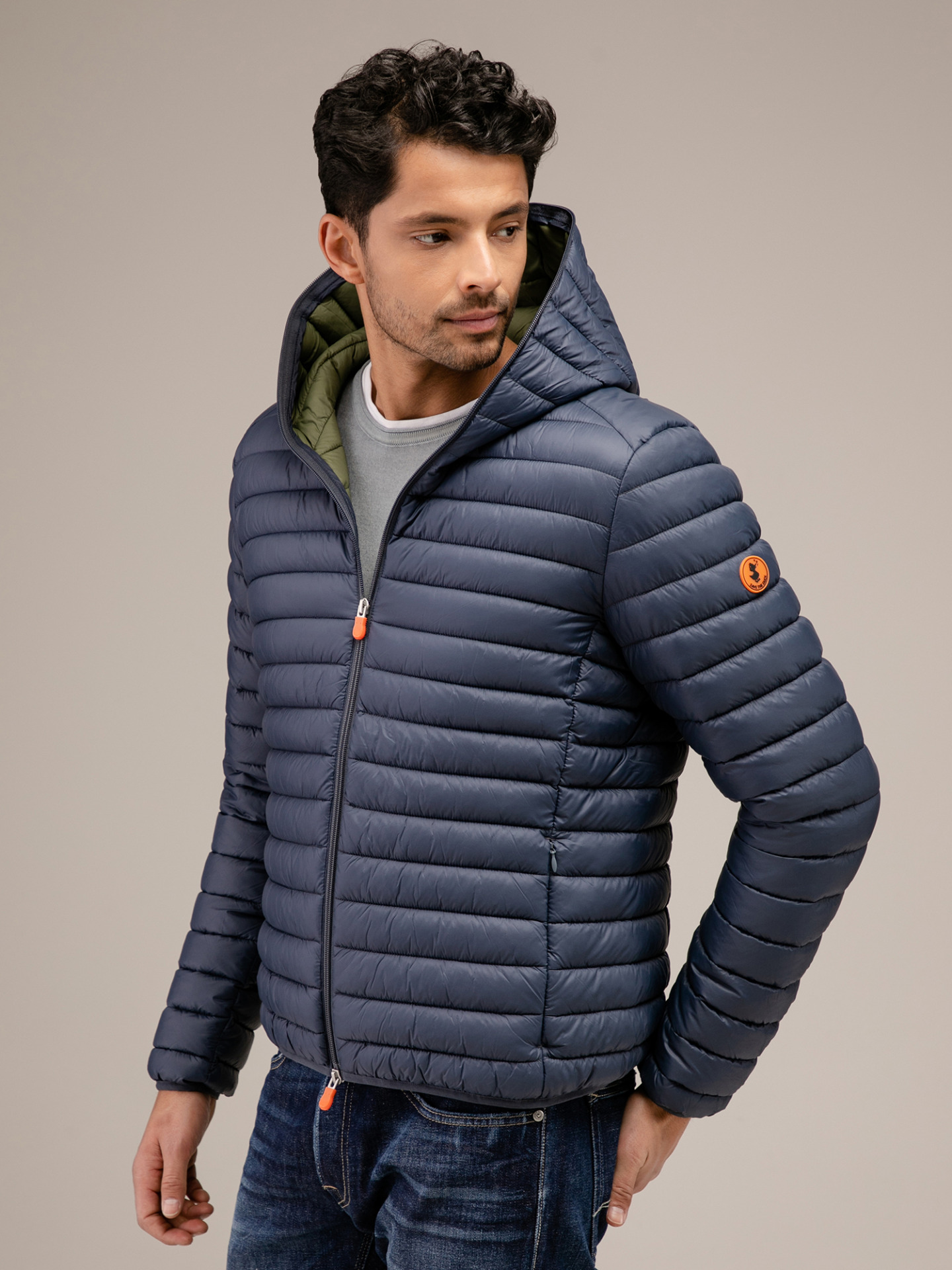 Detailansicht von Steppjacke von SAVE THE DUCK