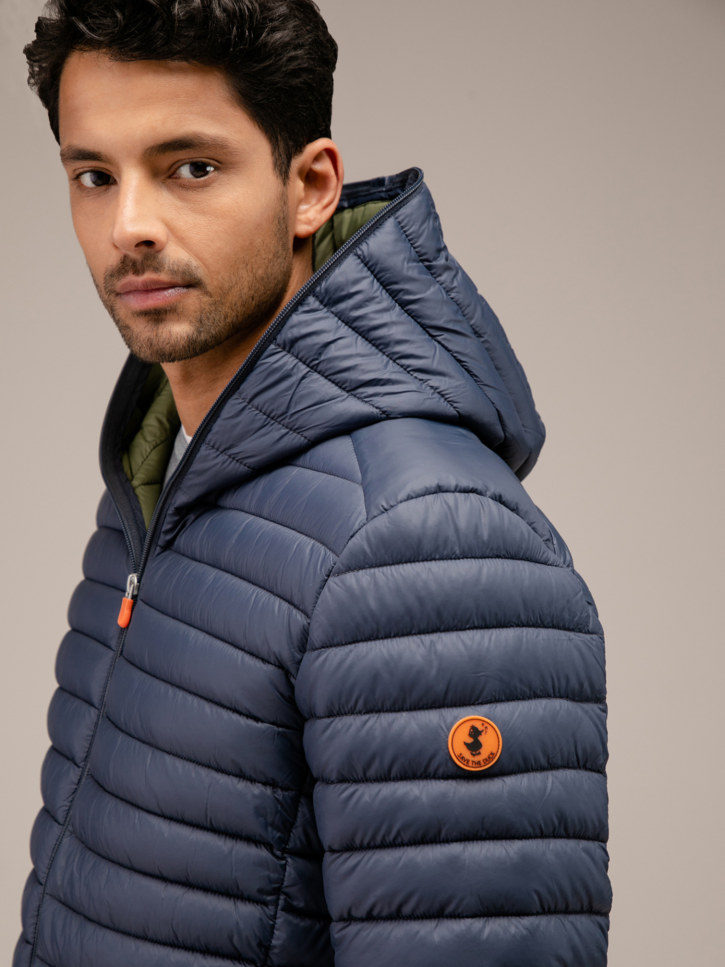 Detailansicht von Steppjacke von SAVE THE DUCK