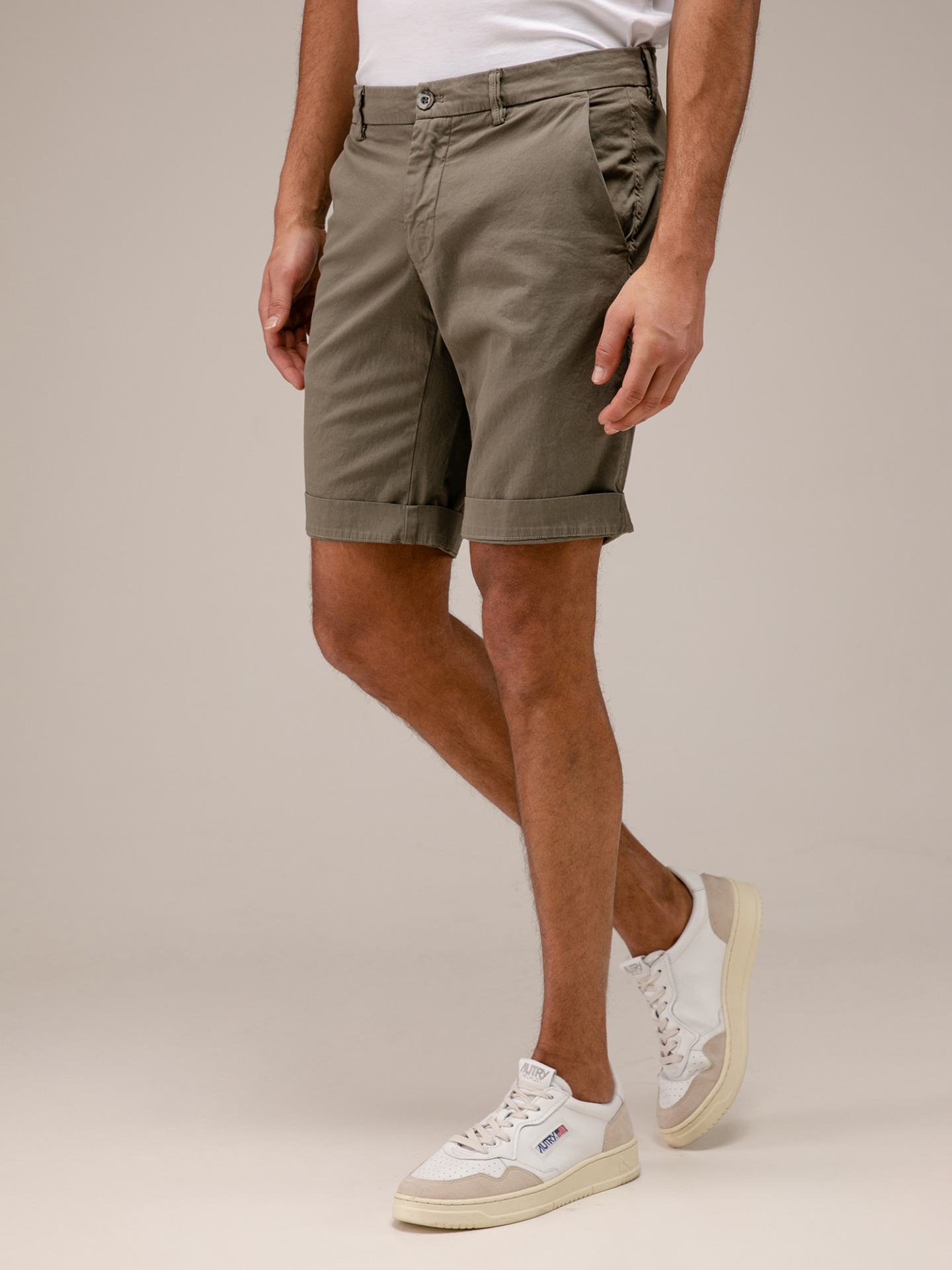 Detailansicht von Bermudas aus Baumwolle von MASON’S