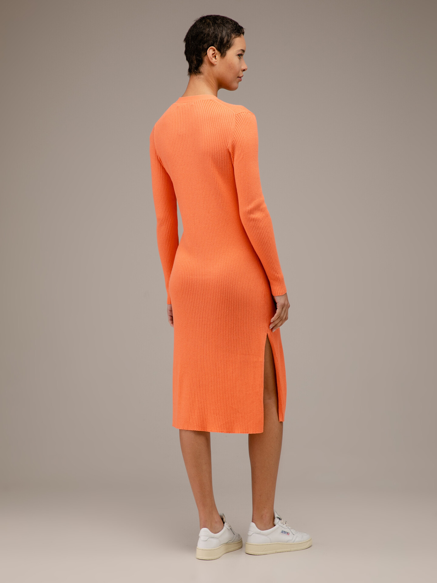 Detailansicht von Lange Strickjacke aus Baumwolle von 360 CASHMERE