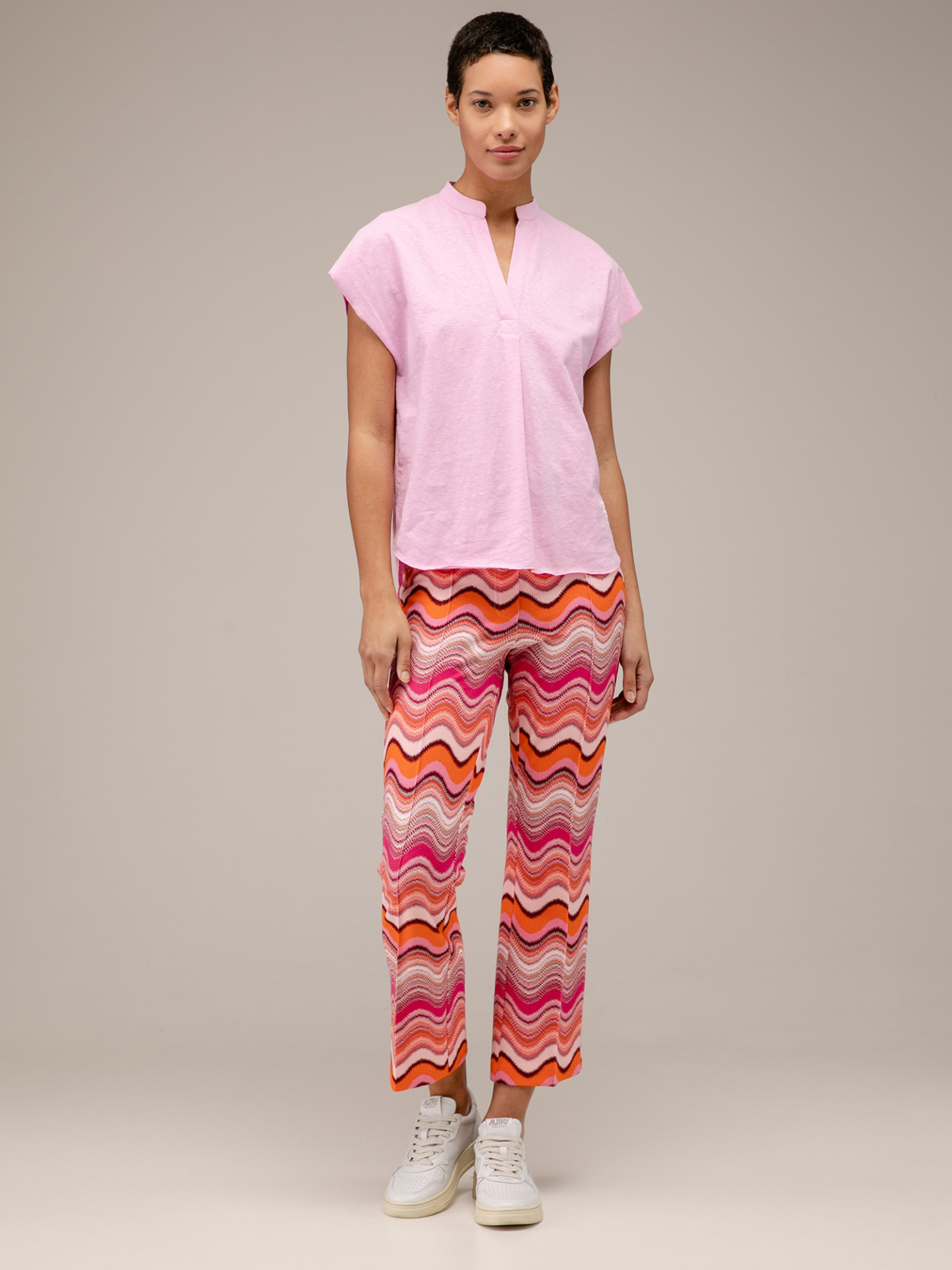 Detailansicht von Gemusterte Hose von CAMBIO