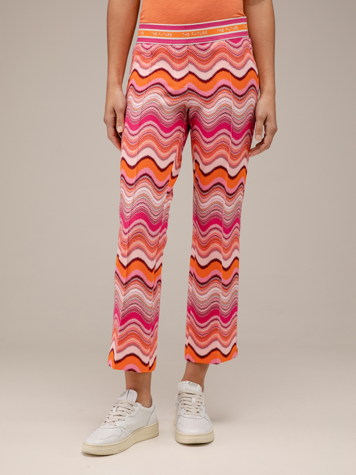 Detailansicht von Gemusterte Hose von CAMBIO