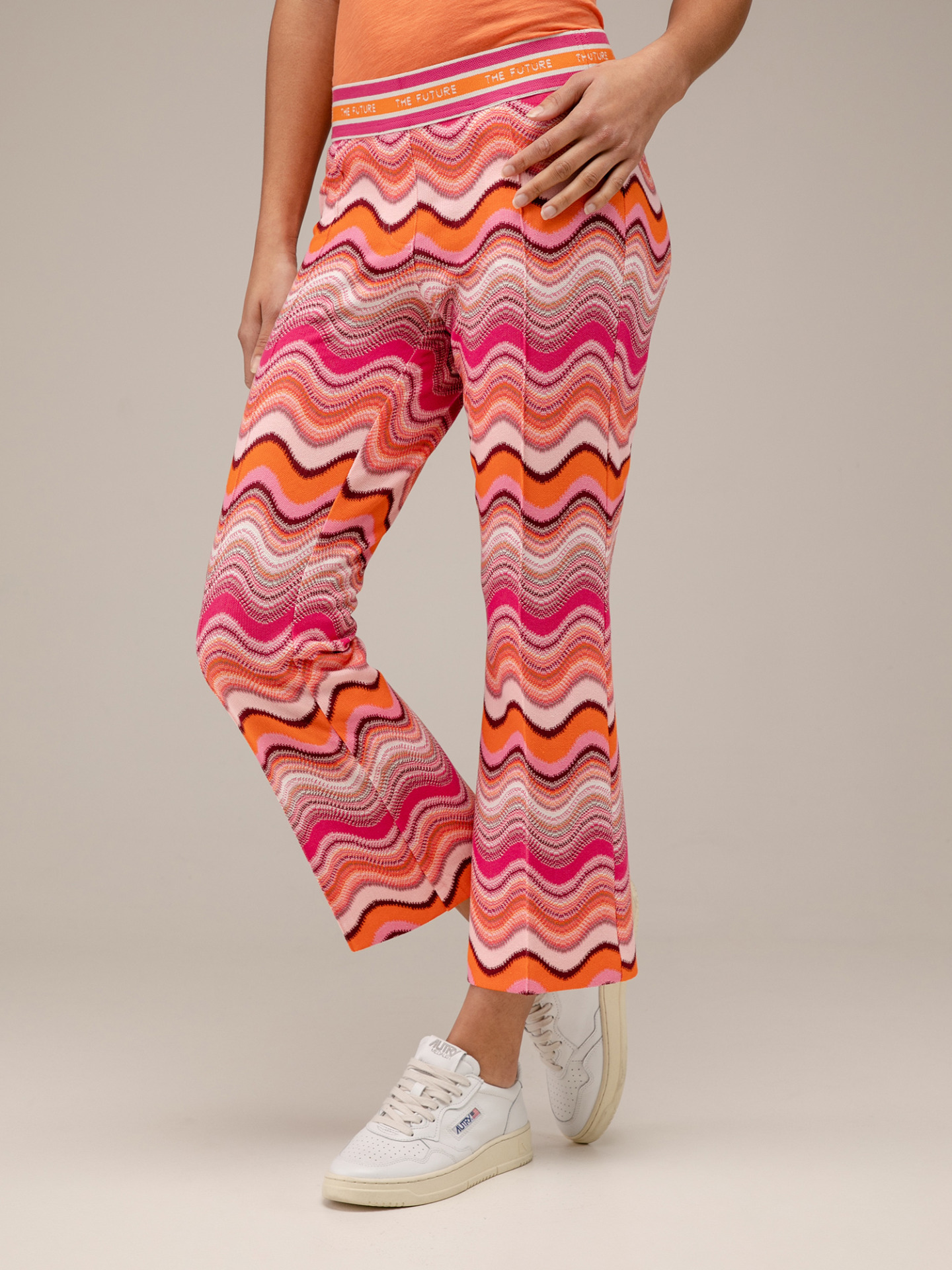 Detailansicht von Gemusterte Hose von CAMBIO