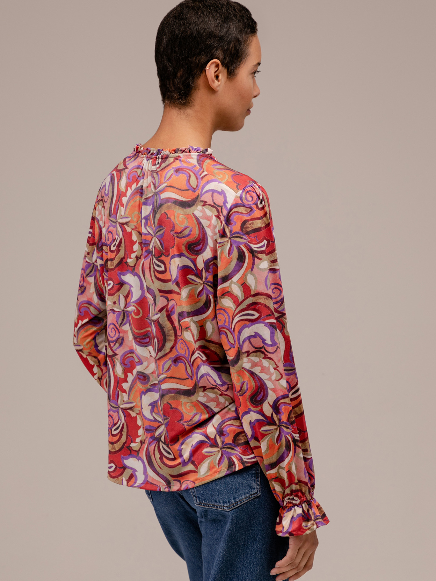 Detailansicht von Gemusterte Bluse von DANIELS