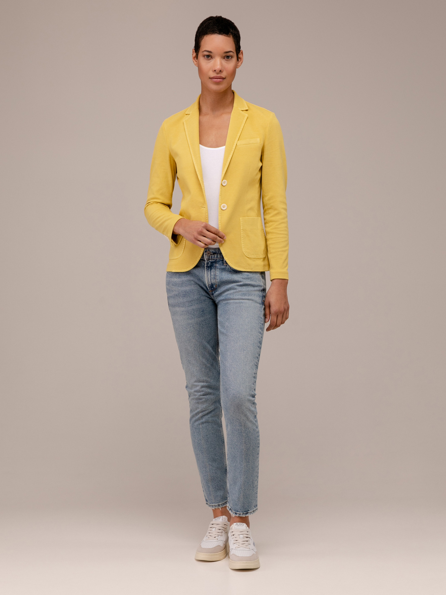 Detailansicht von Blazer aus Baumwolle von CIRCOLO