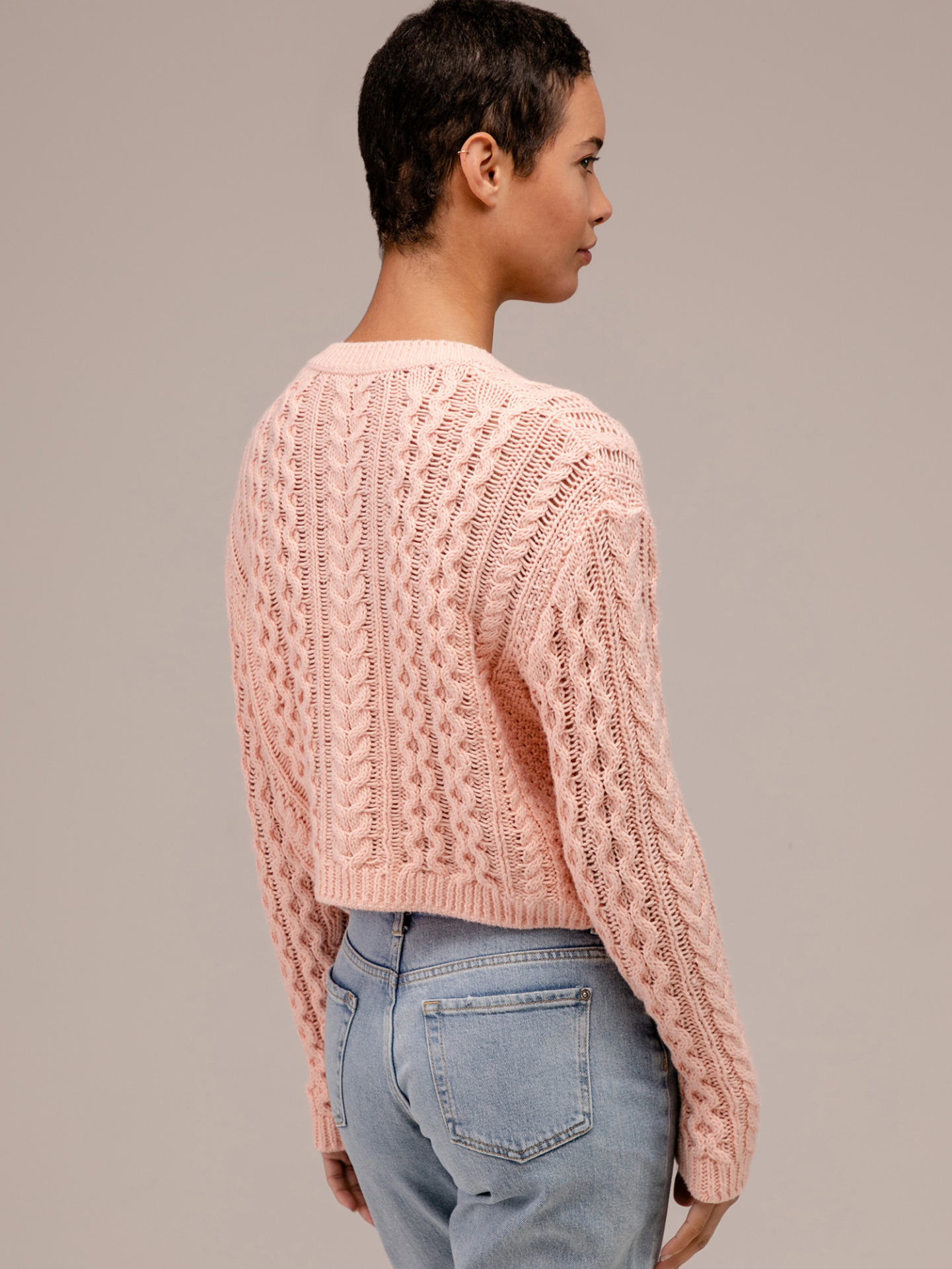 Detailansicht von Pullover aus Baumwolle von 360 CASHMERE