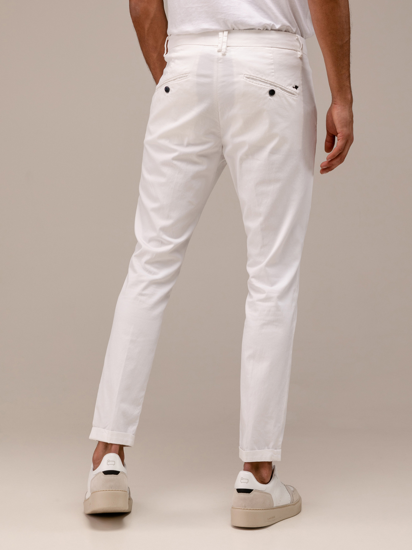 Detailansicht von Chinohose aus Baumwolle von MASON’S