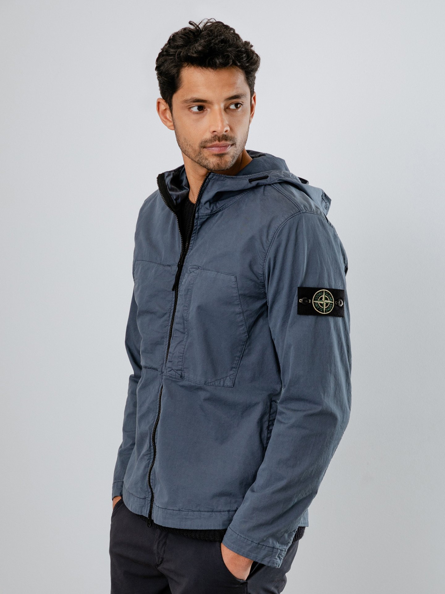 Detailansicht von Übergangsjacke von STONE ISLAND