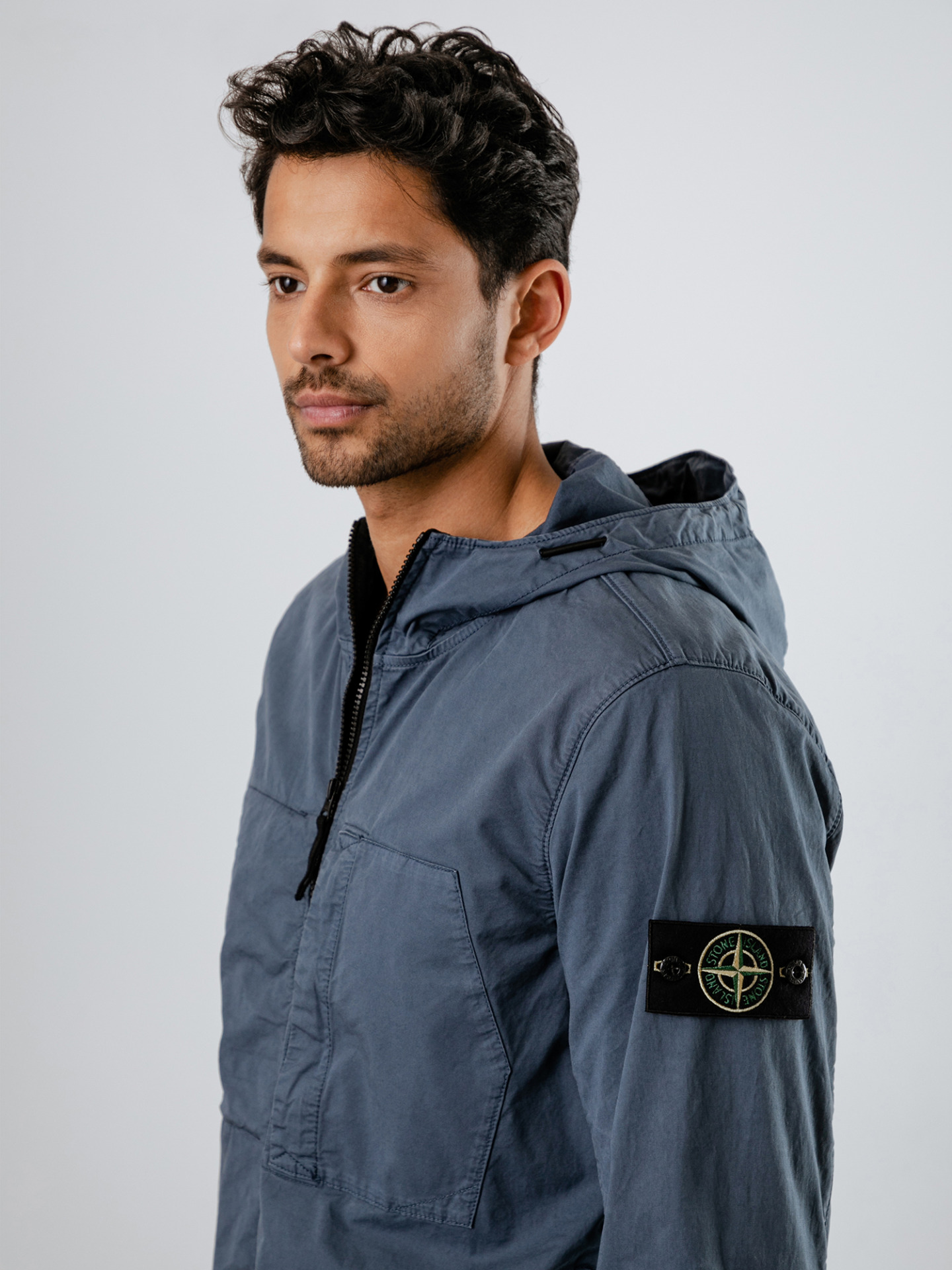 Detailansicht von Übergangsjacke von STONE ISLAND
