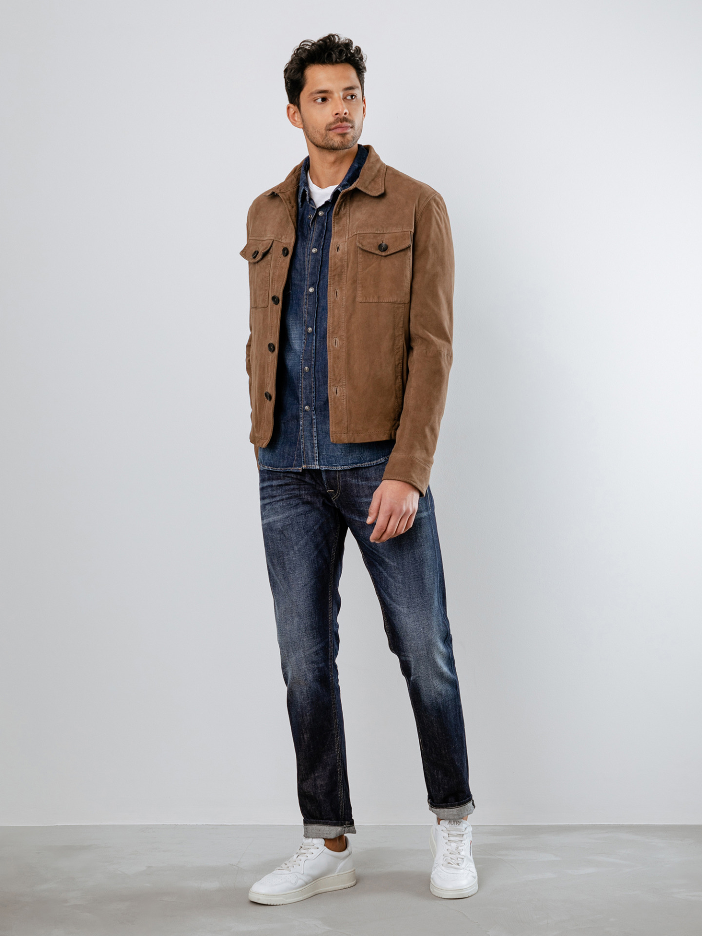 Detailansicht von Lederjacke von THE JACK LEATHERS