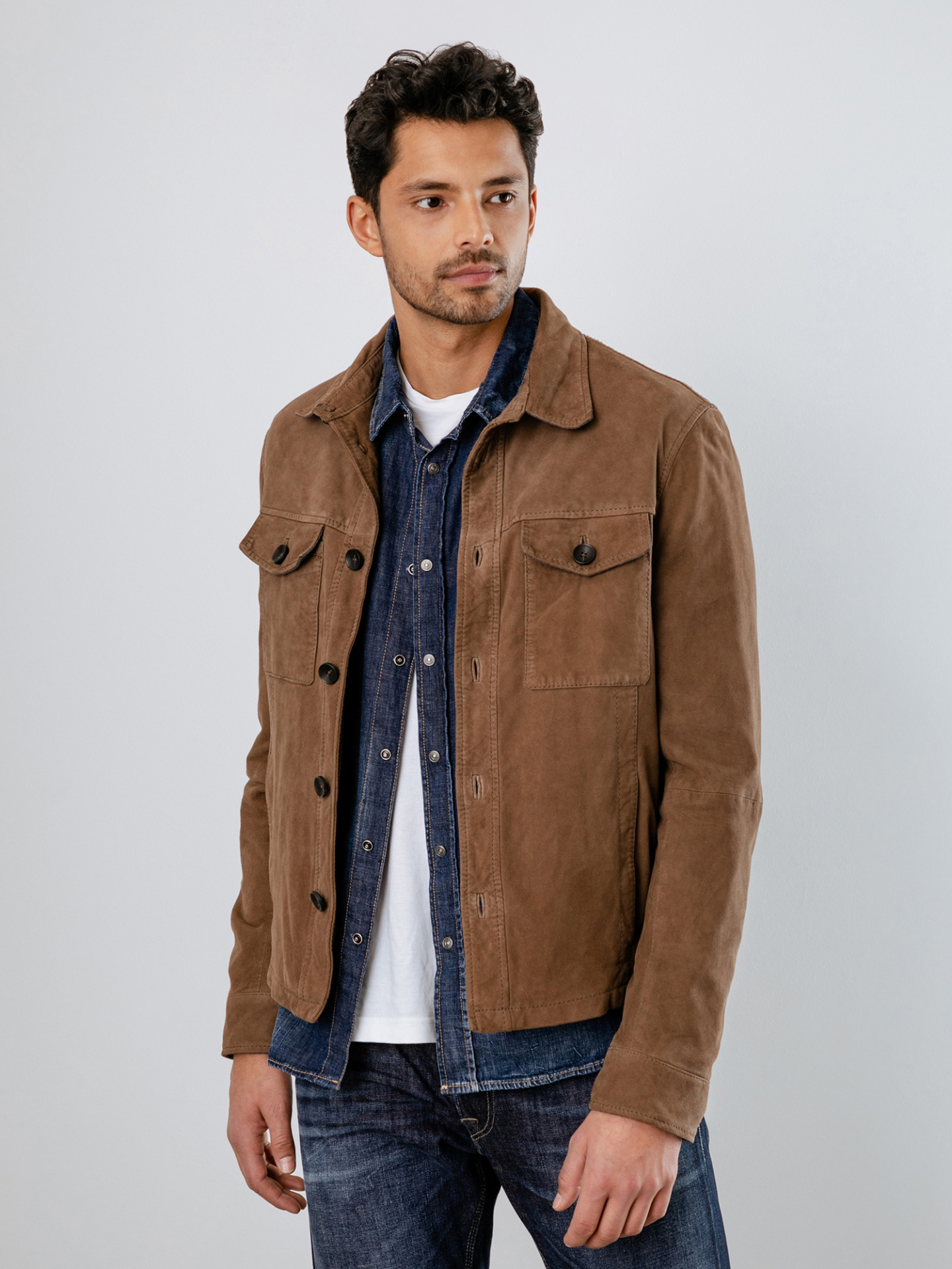 Detailansicht von Lederjacke von THE JACK LEATHERS