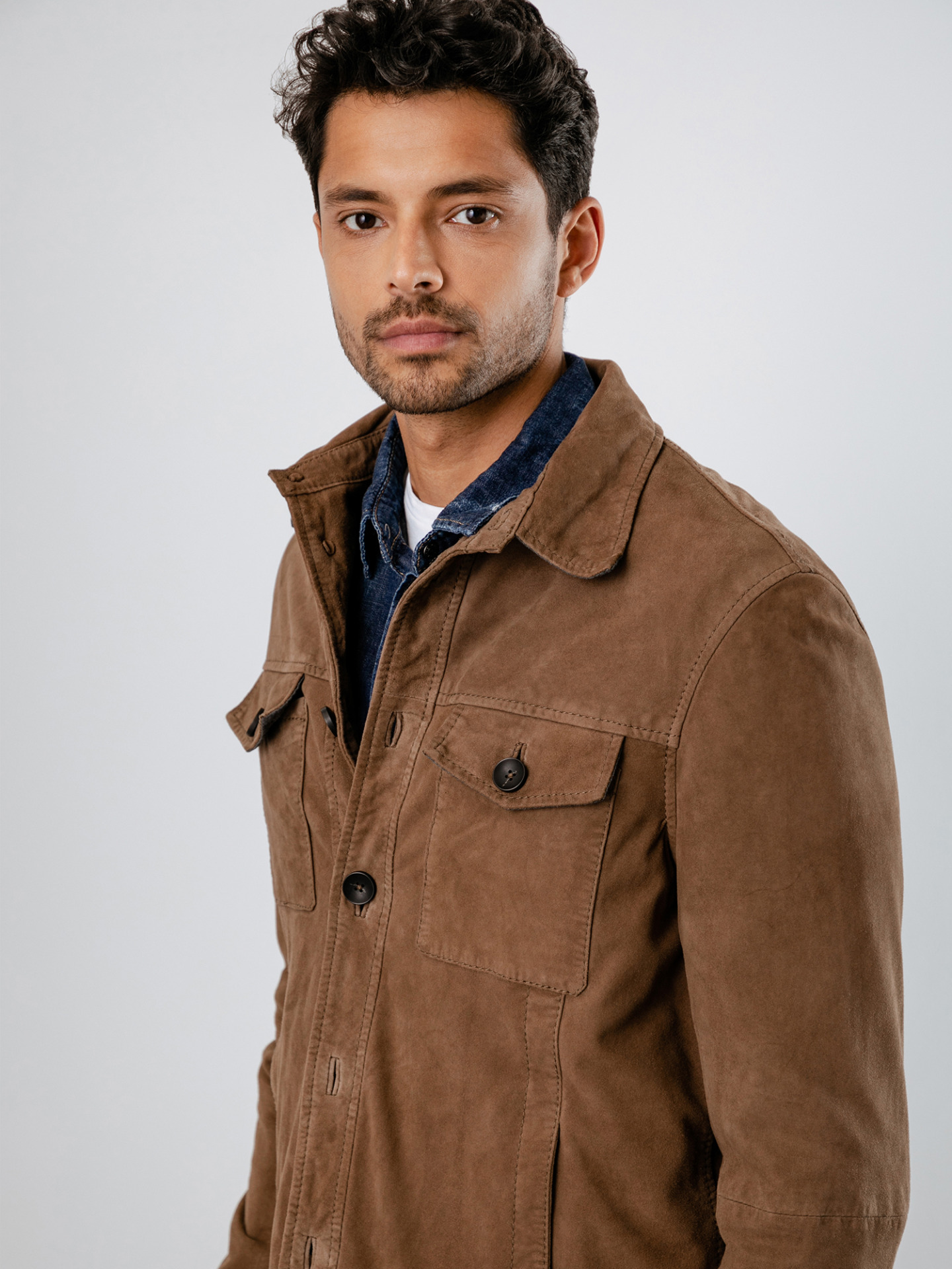 Detailansicht von Lederjacke von THE JACK LEATHERS