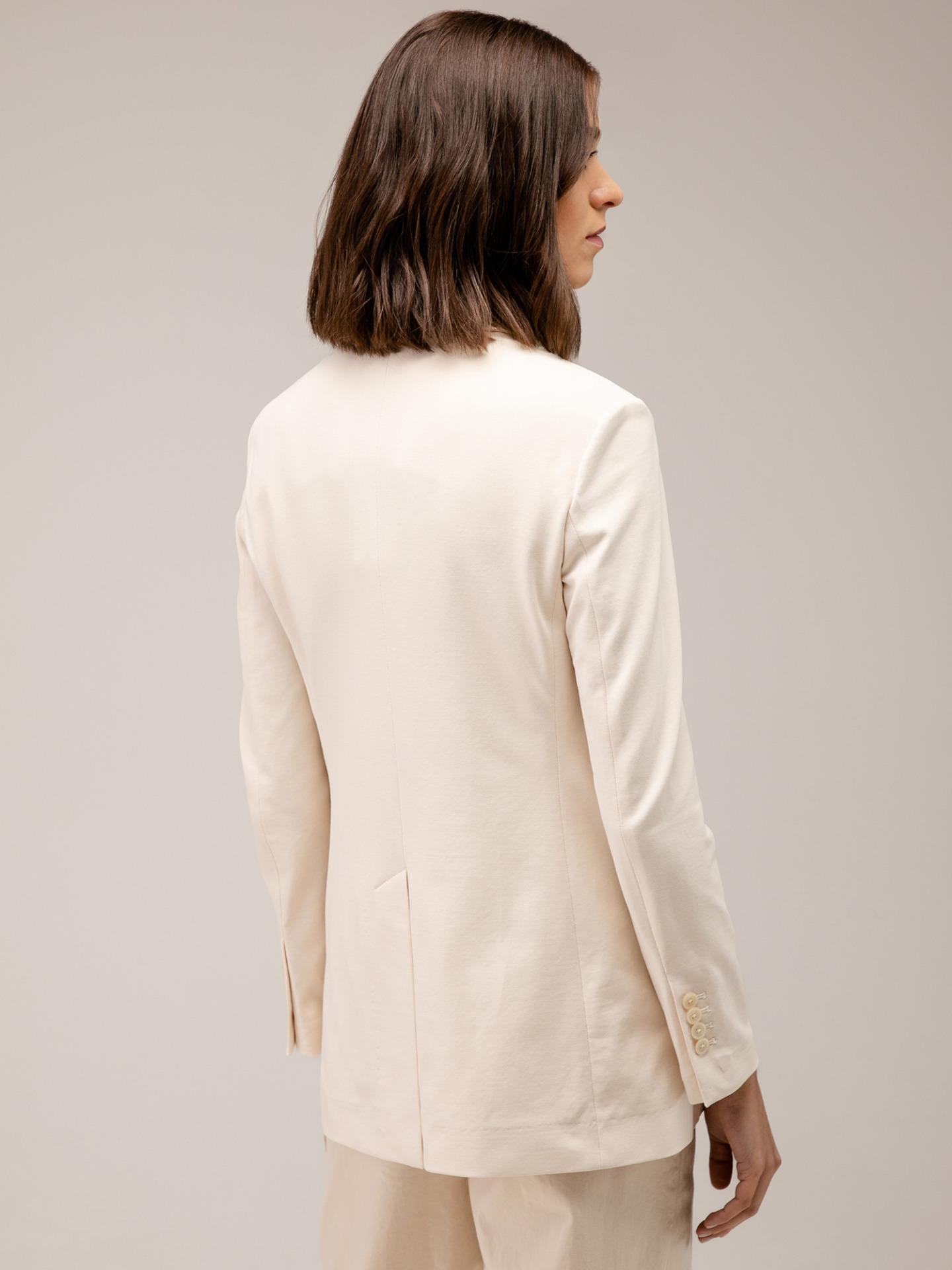 Detailansicht von Blazer aus Baumwolle von CIRCOLO