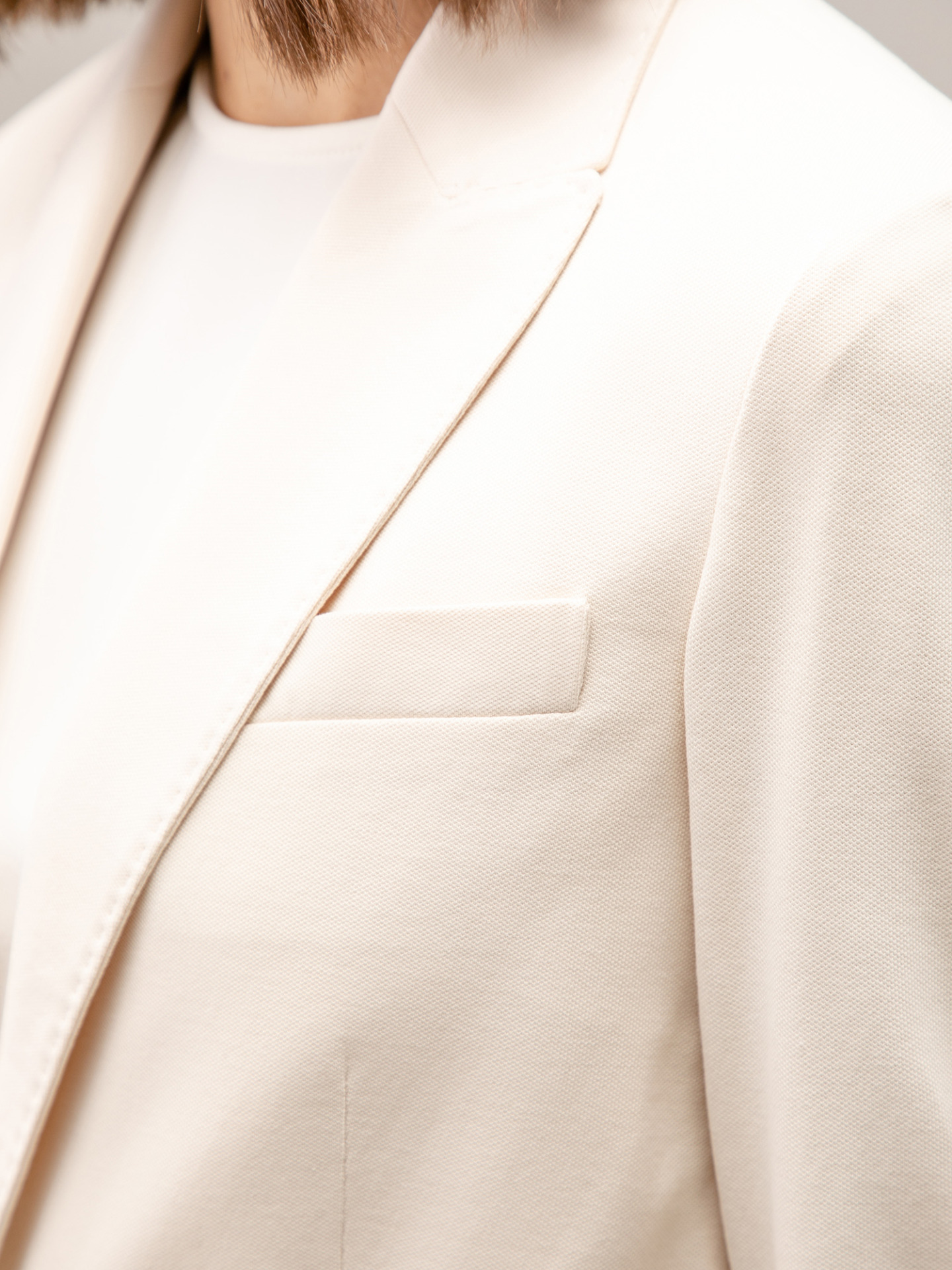 Detailansicht von Blazer aus Baumwolle von CIRCOLO