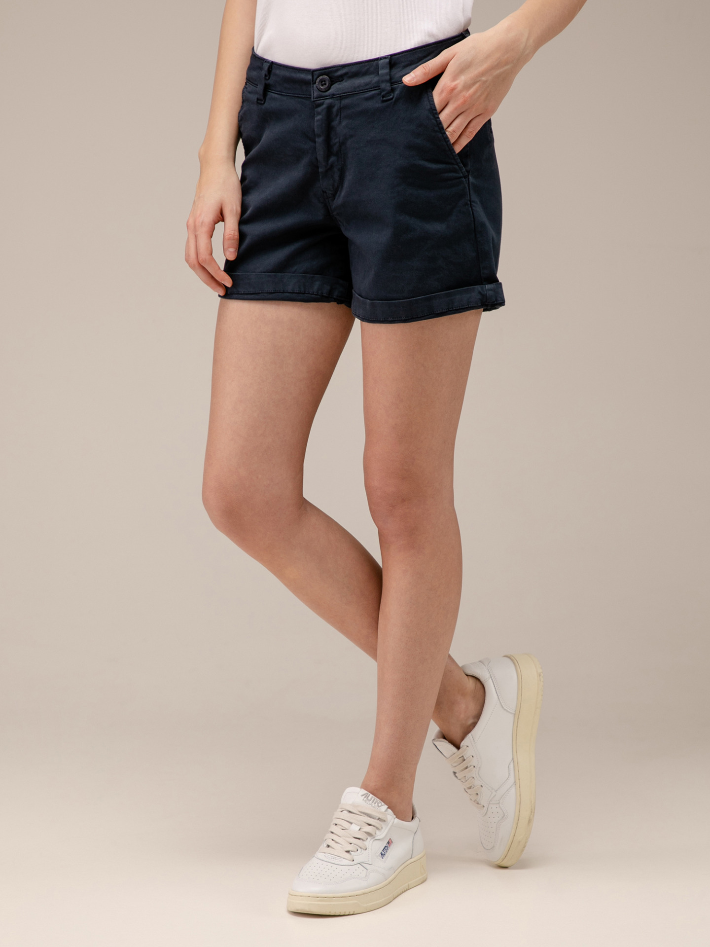 Detailansicht von Shorts aus Baumwolle von LE TEMPS DES CERISES