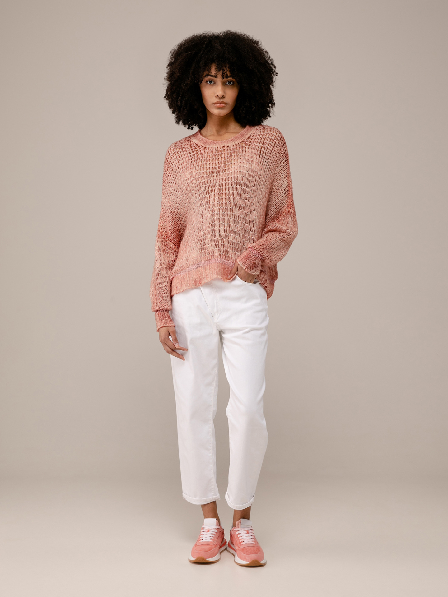 Detailansicht von Leichter Pullover aus Cashmere von AVANT TOI