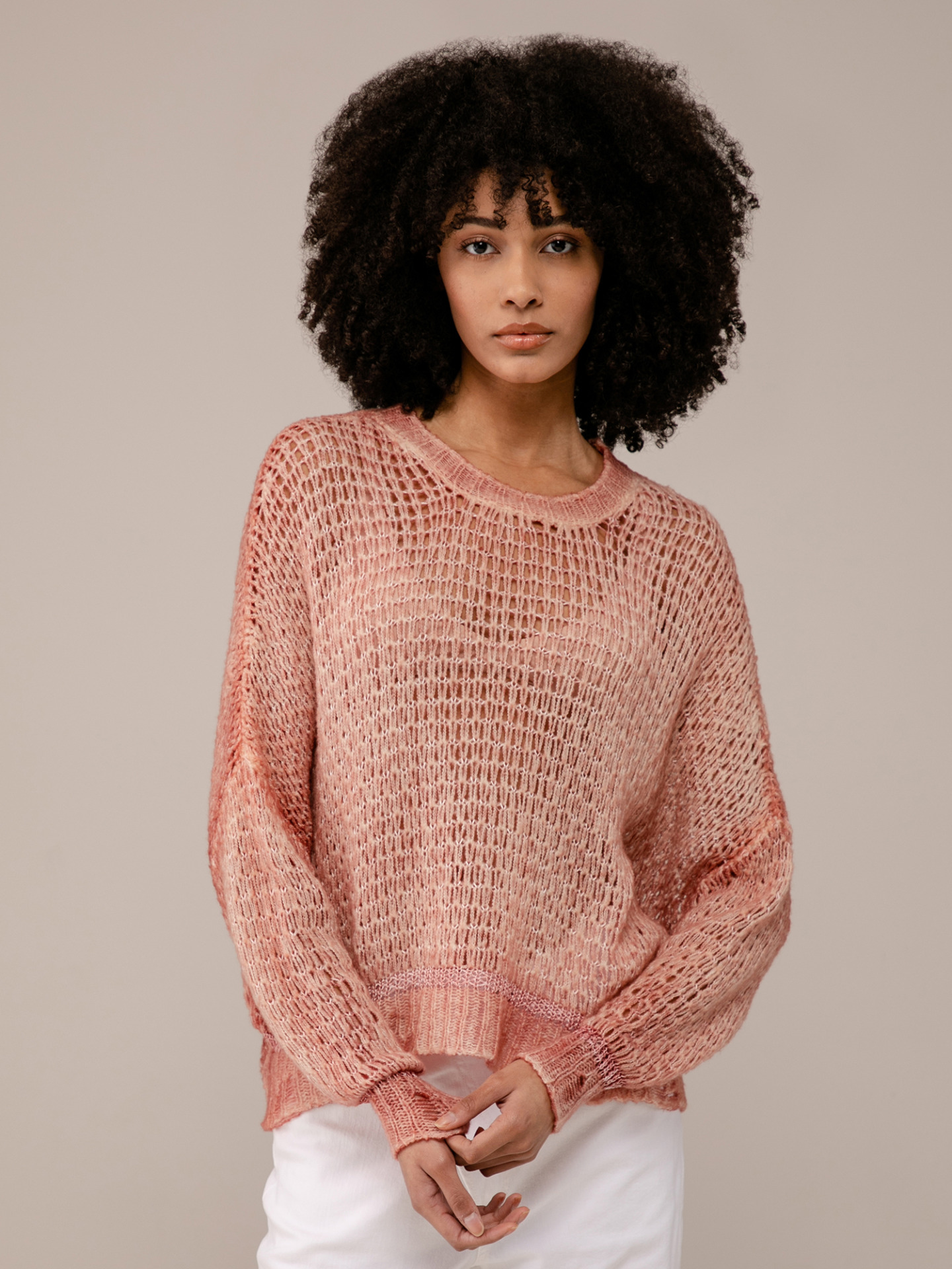 Detailansicht von Leichter Pullover aus Cashmere von AVANT TOI