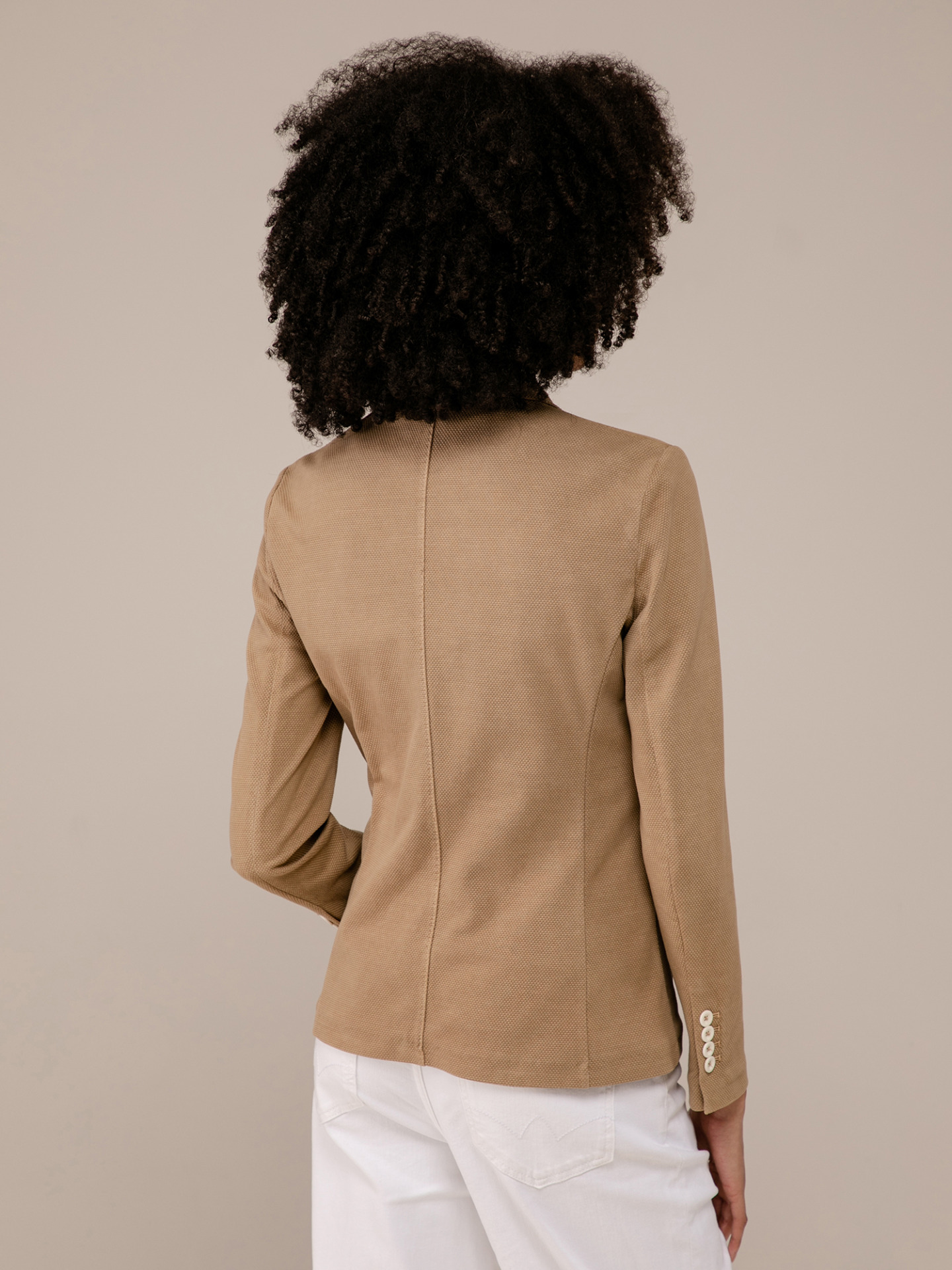 Detailansicht von Blazer aus Baumwolle von CIRCOLO