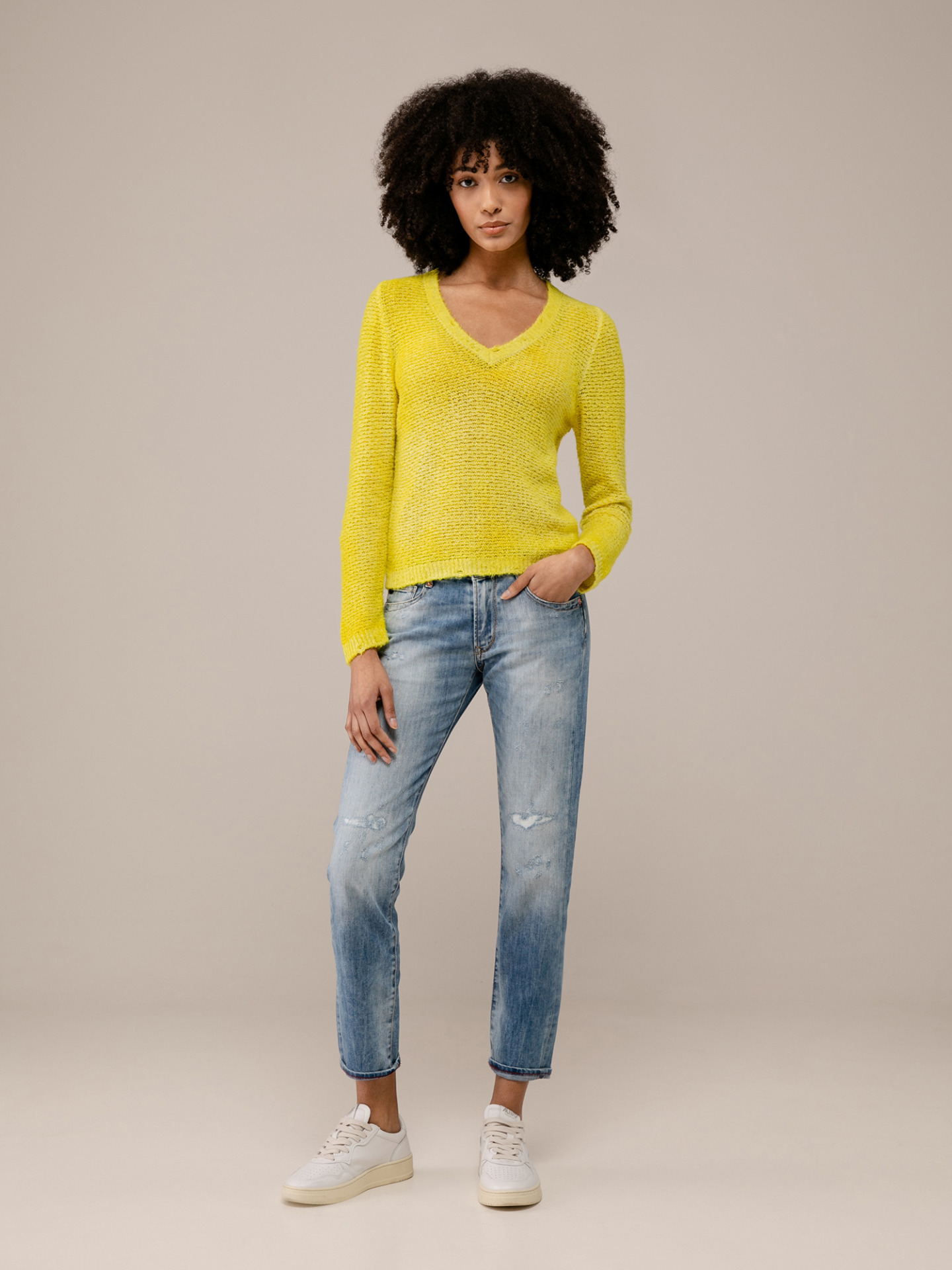 Detailansicht von Pullover aus Baumwolle von AVANT TOI