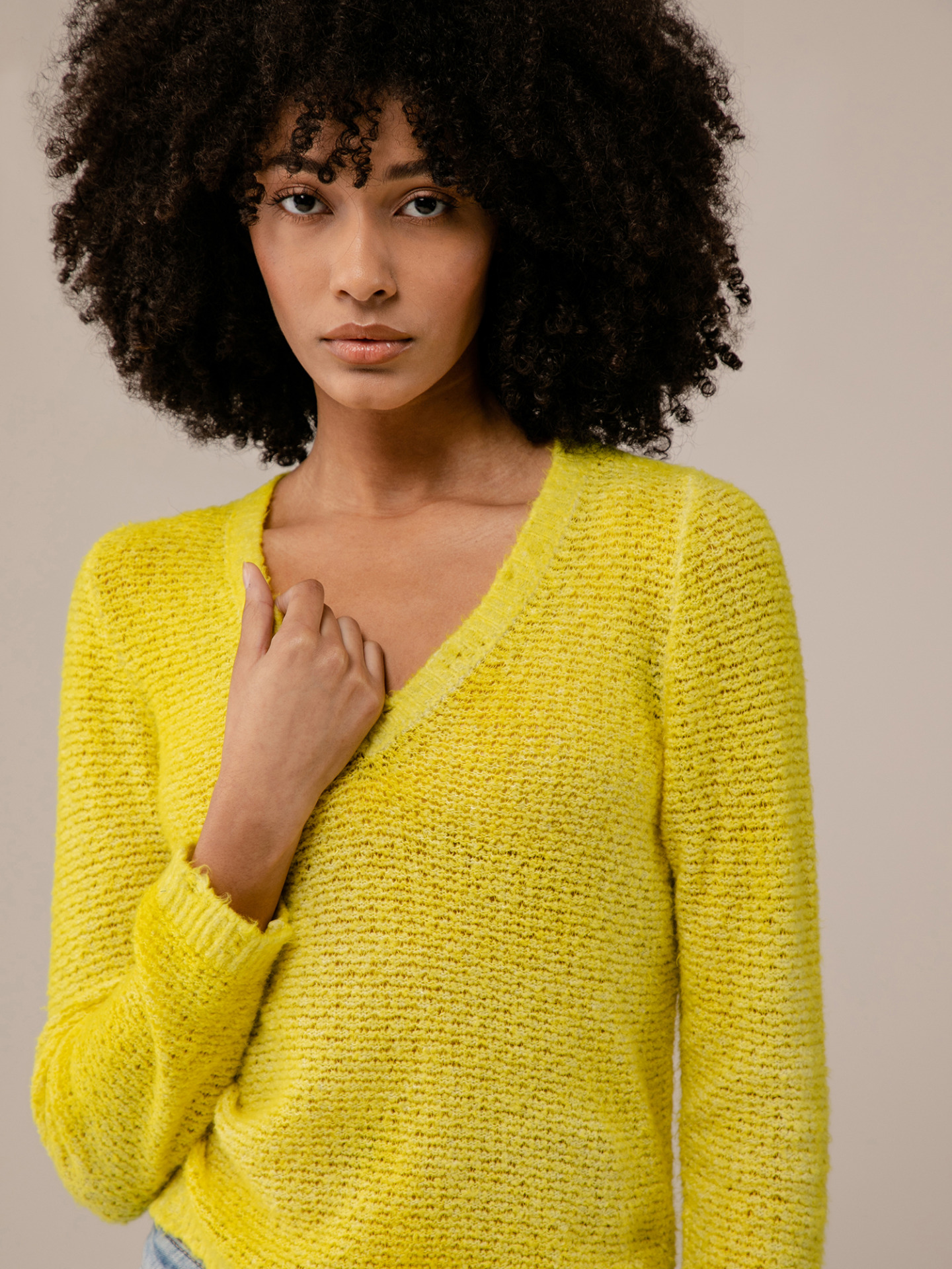 Detailansicht von Pullover aus Baumwolle von AVANT TOI