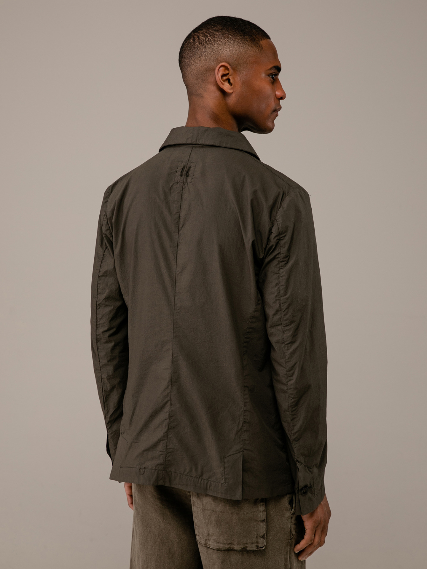 Detailansicht von Baumwollsakko von HANNES ROETHER