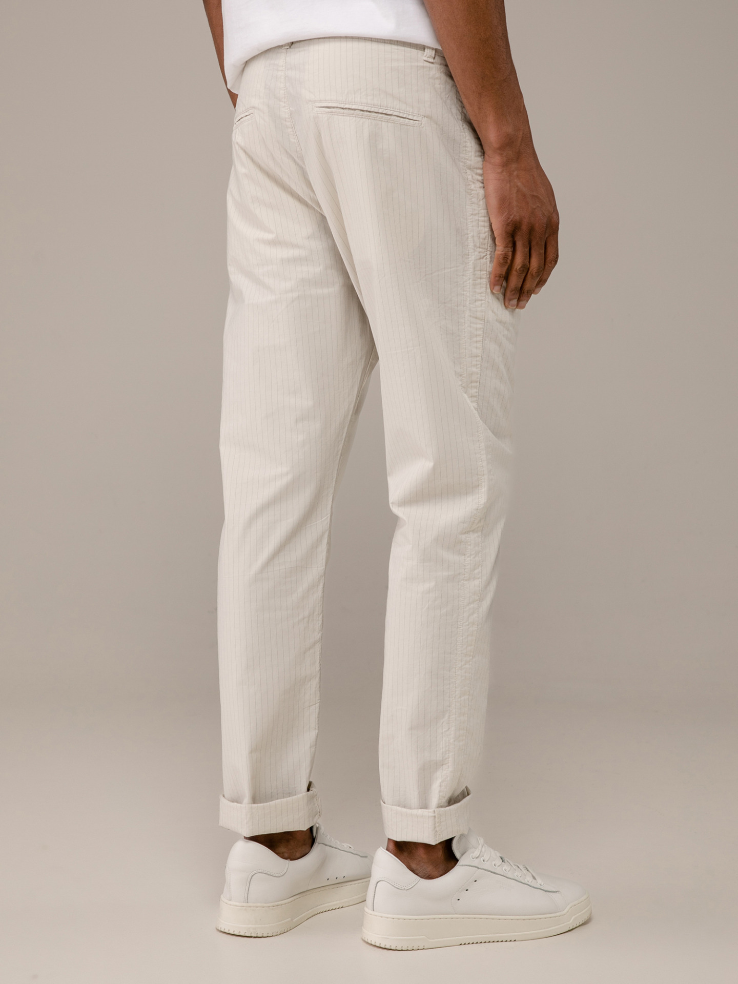 Detailansicht von Hose aus Baumwolle von HANNES ROETHER