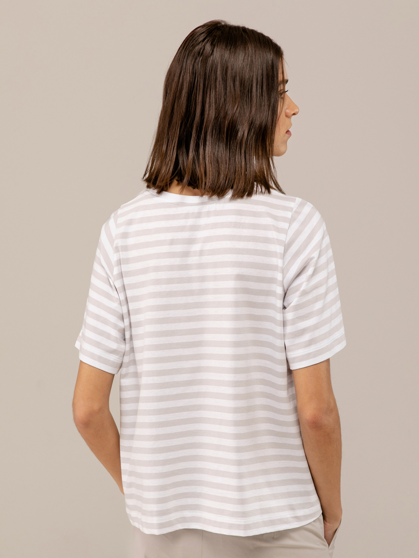 Detailansicht von T-Shirt aus Baumwolle von LIS LAREIDA