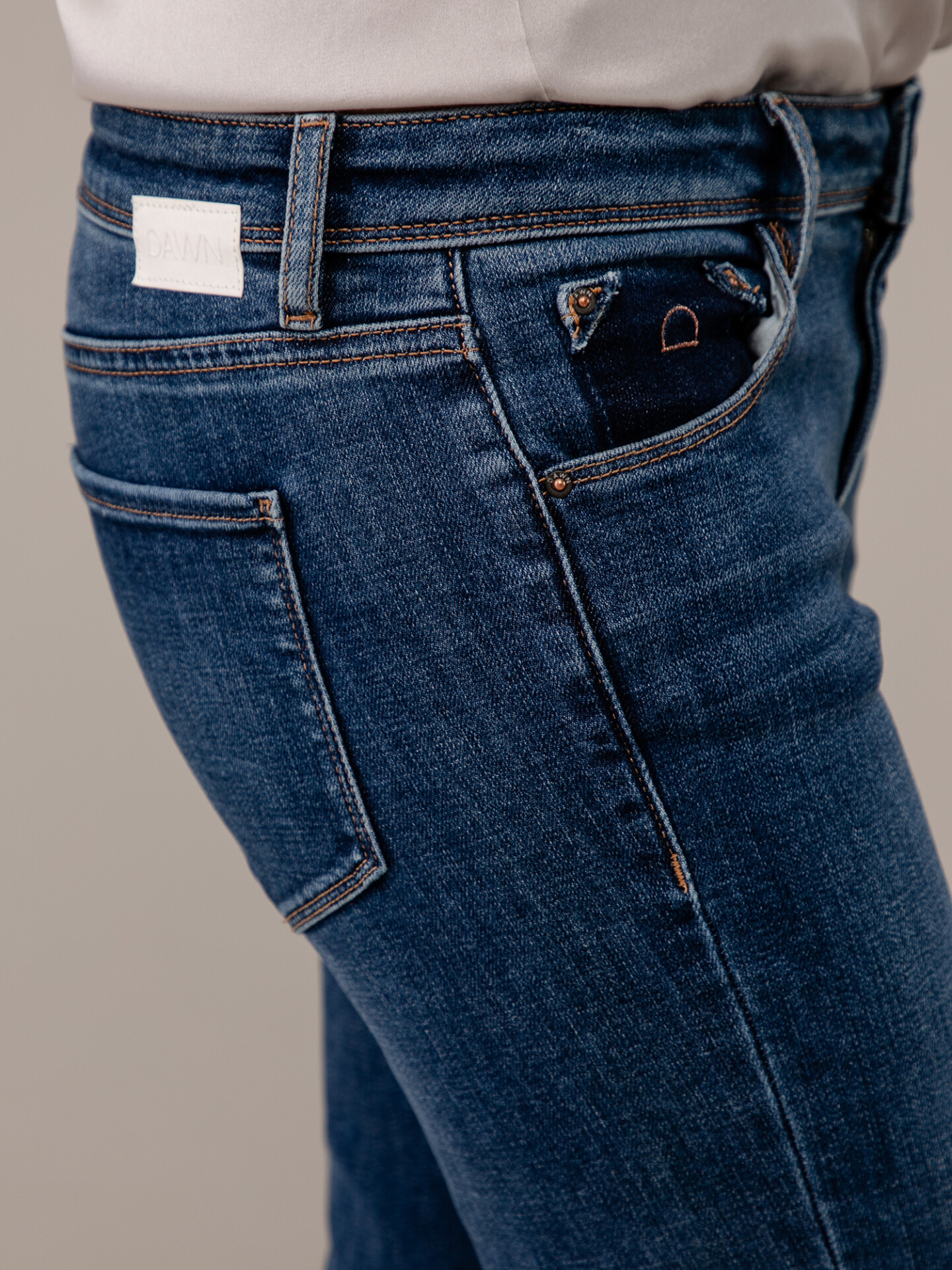 Detailansicht von Skinny Fit Jeans von DAWN