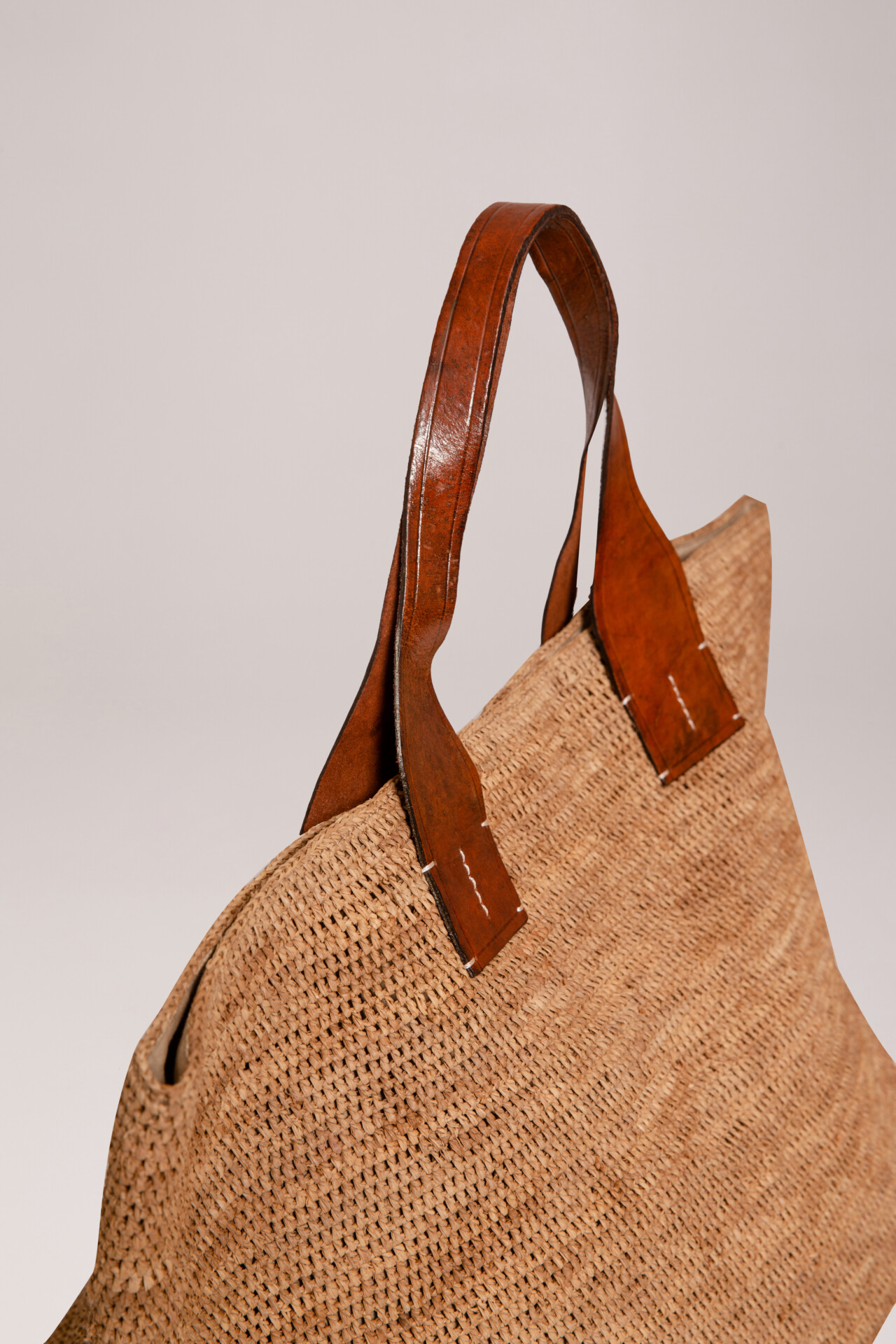 Detailansicht von Shopper aus Naturbast von IBELIV