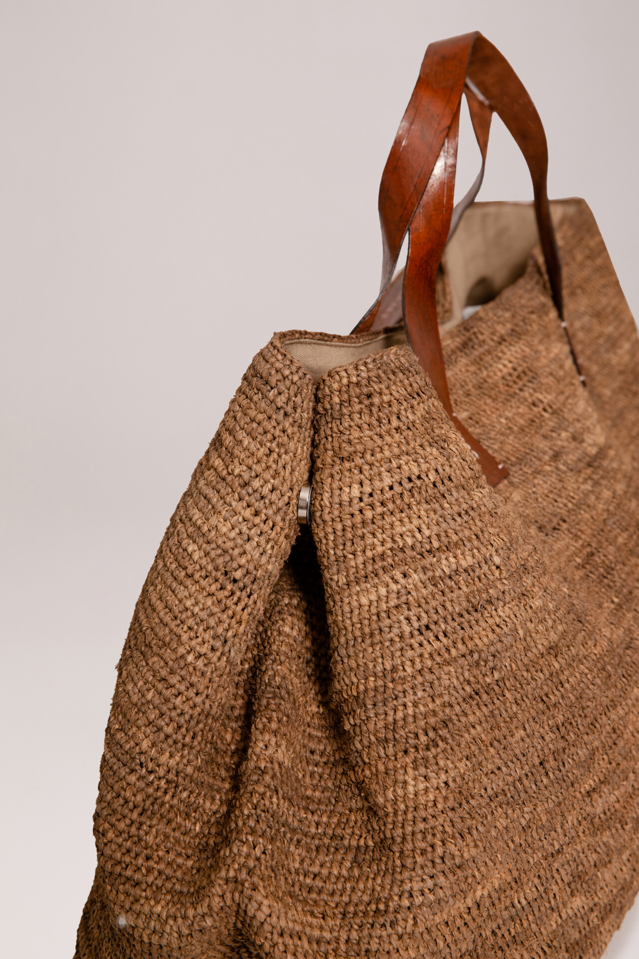 Detailansicht von Shopper aus Naturbast von IBELIV