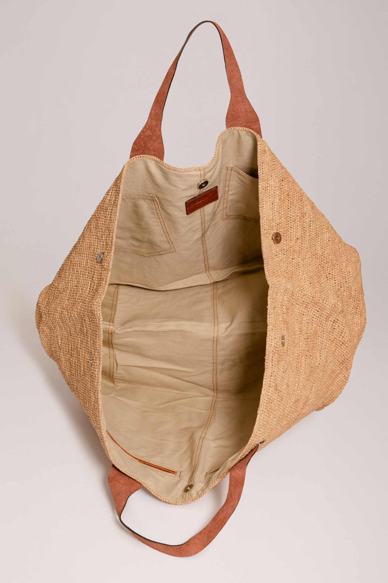 Detailansicht von Shopper aus Naturbast von IBELIV