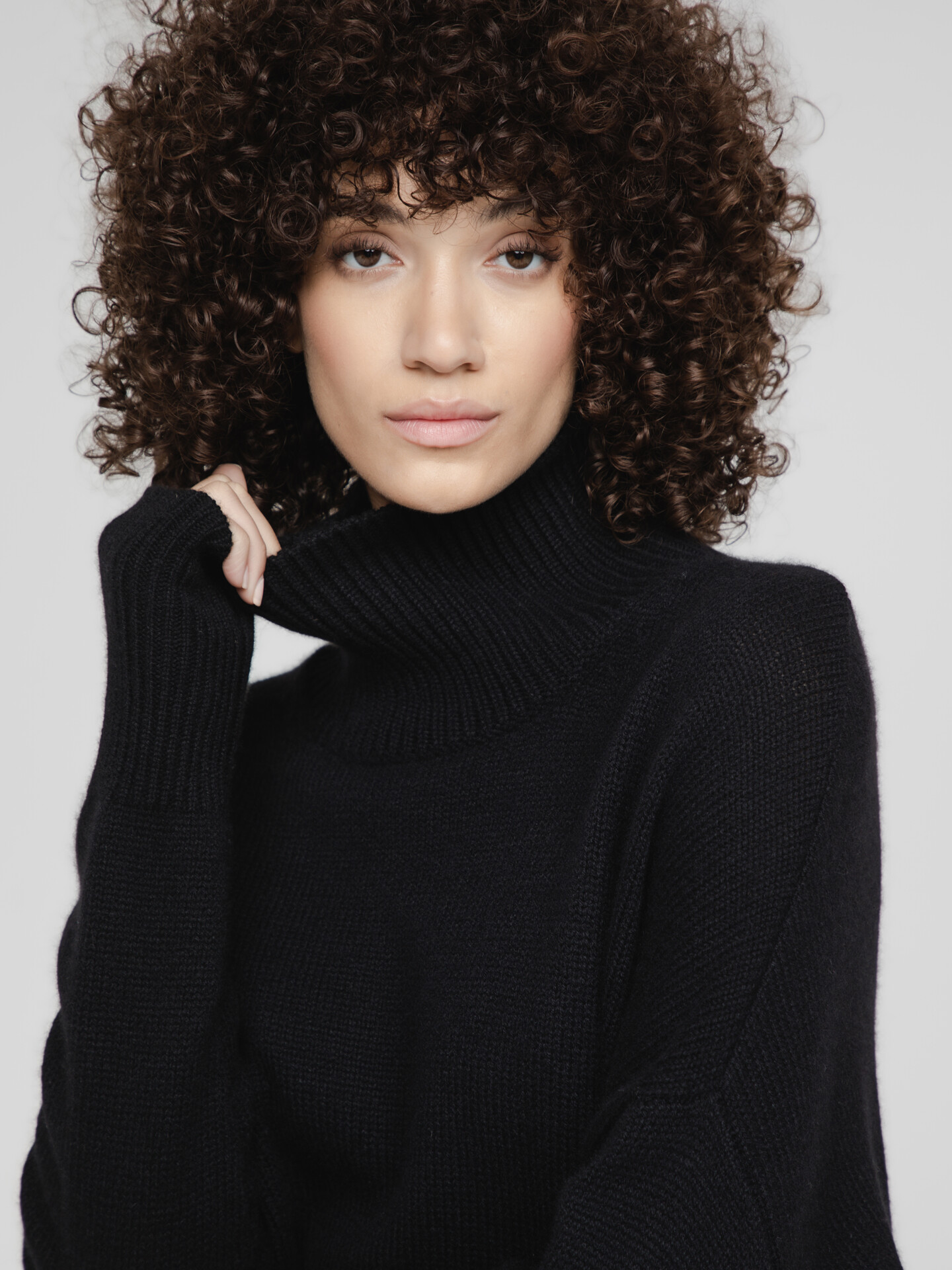 Detailansicht von Turtleneck Pullover aus Cashmere von LISA YANG