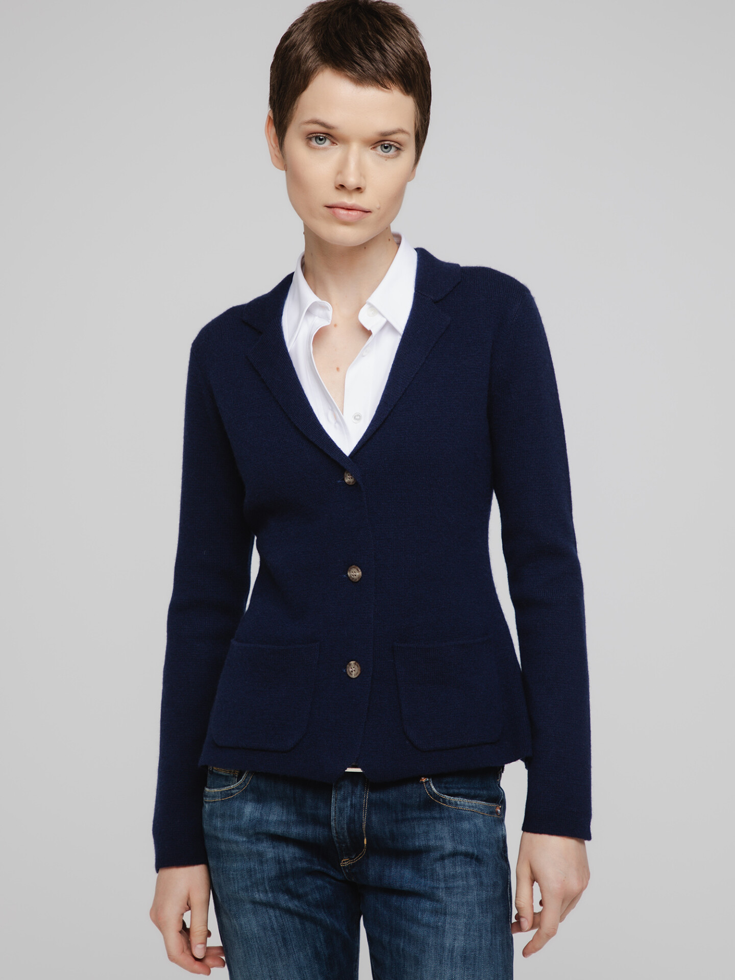 Detailansicht von Blazer aus Wolle von DANIELS