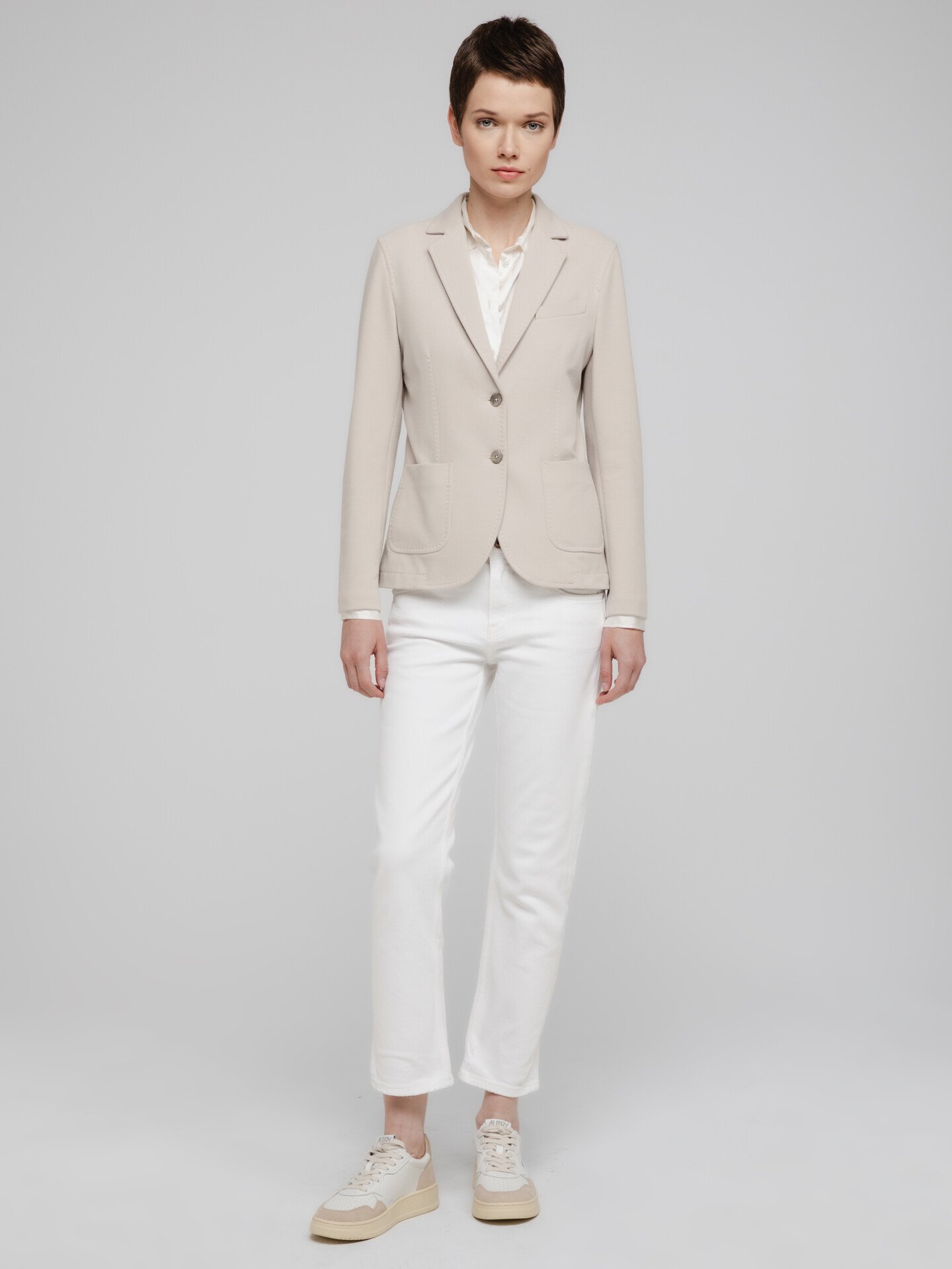 Detailansicht von Blazer aus Baumwolle von CIRCOLO