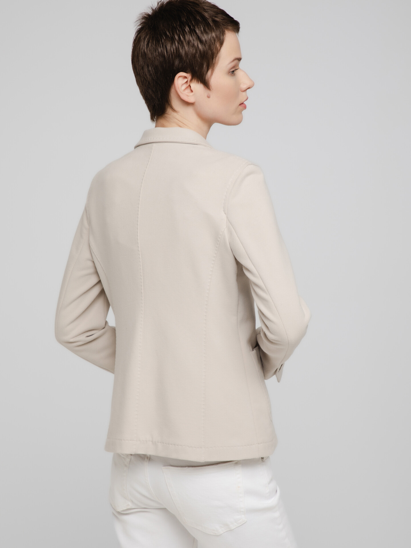 Detailansicht von Blazer aus Baumwolle von CIRCOLO