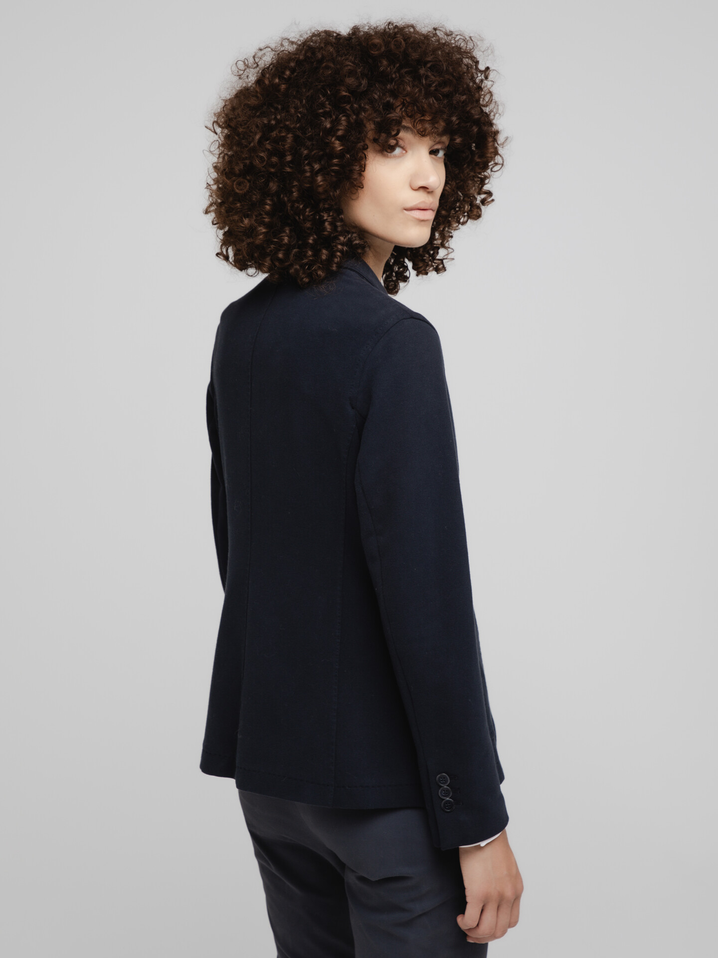 Detailansicht von Blazer aus Baumwolle von CIRCOLO