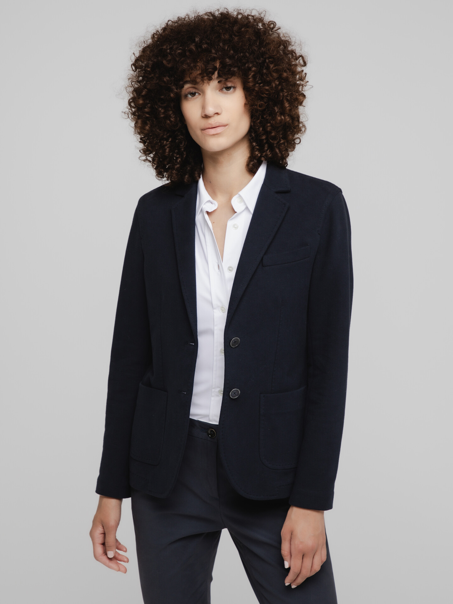 Detailansicht von Blazer aus Baumwolle von CIRCOLO