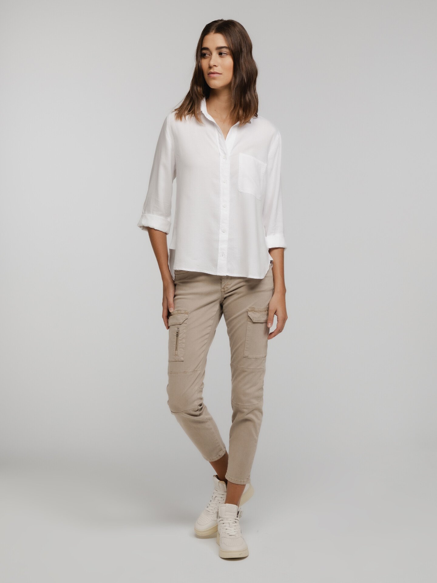 Detailansicht von Hemdbluse von BELLA DAHL