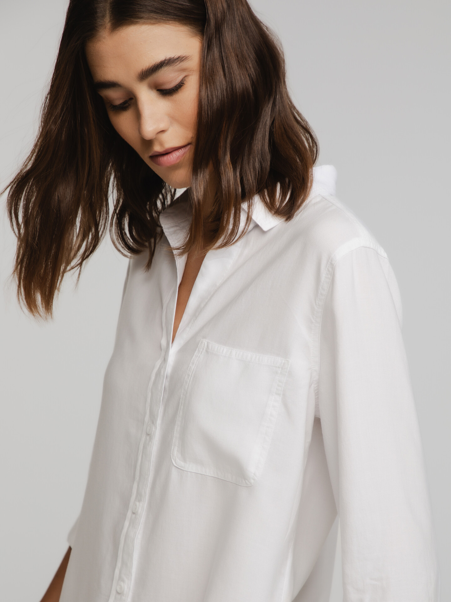 Detailansicht von Hemdbluse von BELLA DAHL