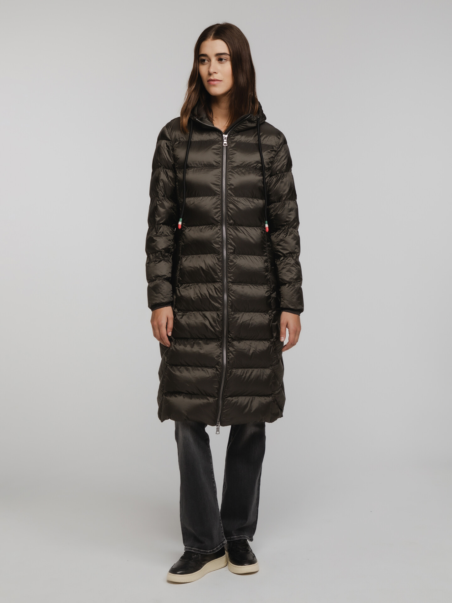 Detailansicht von Steppmantel von NO. 1 COMO