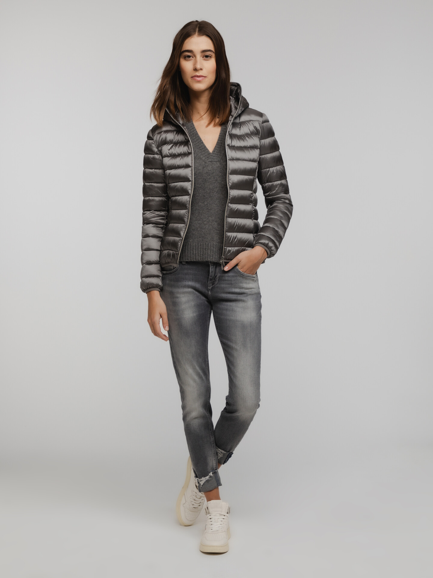 Detailansicht von Steppjacke von SAVE THE DUCK