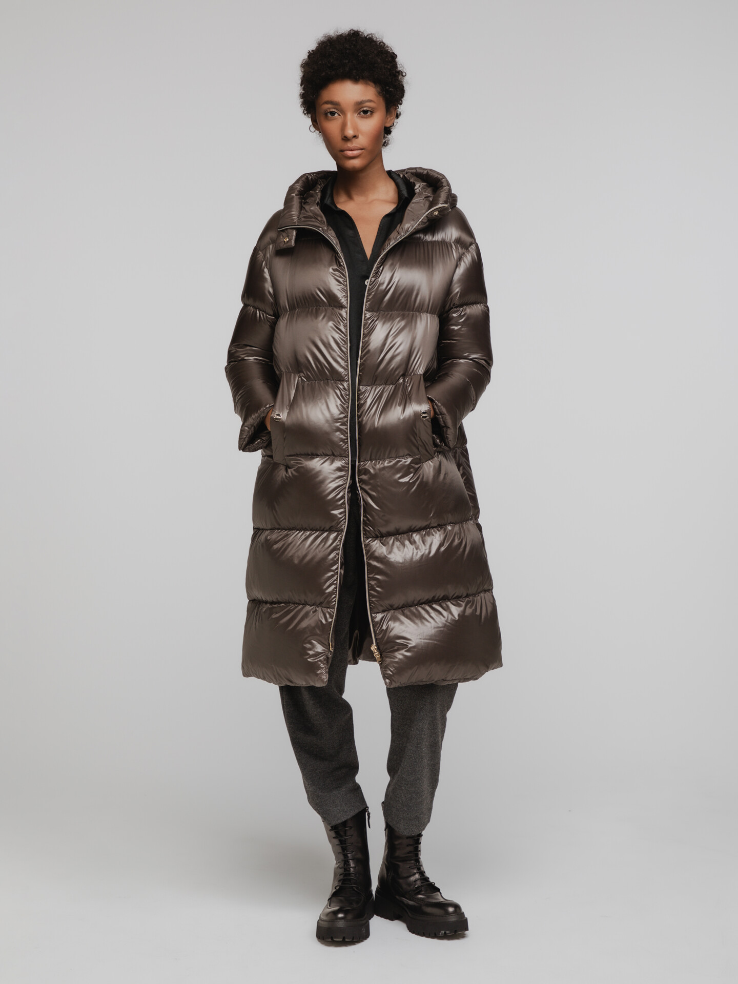 Detailansicht von Daunenmantel von HERNO