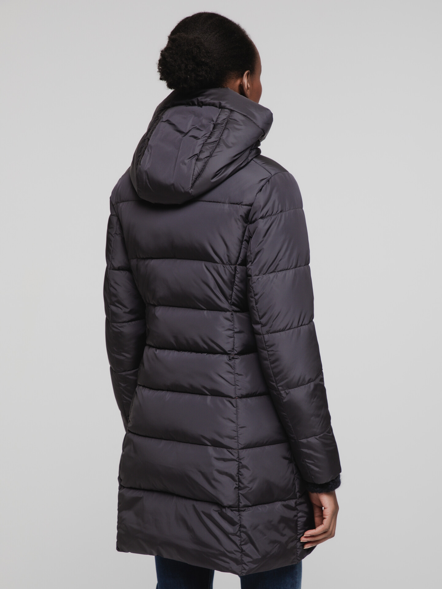 Detailansicht von Steppmantel von SAVE THE DUCK