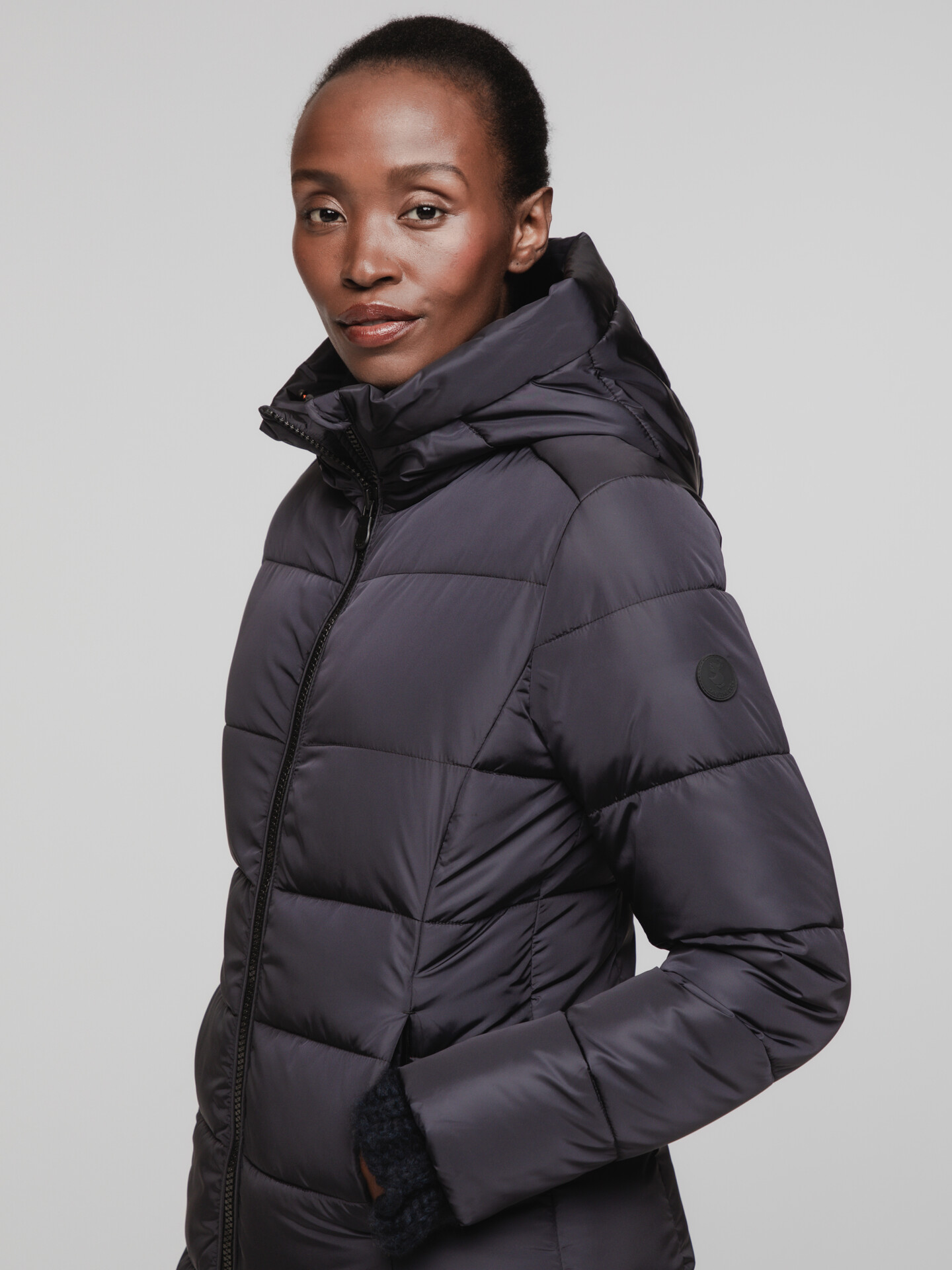 Detailansicht von Steppmantel von SAVE THE DUCK