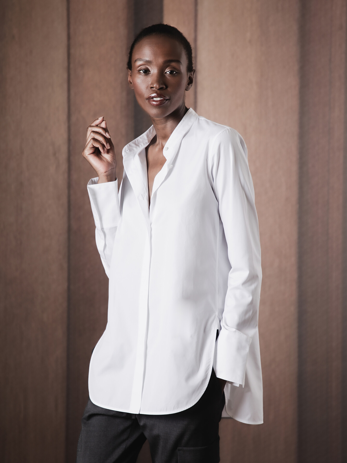 Detailansicht von Baumwollbluse von LIS LAREIDA